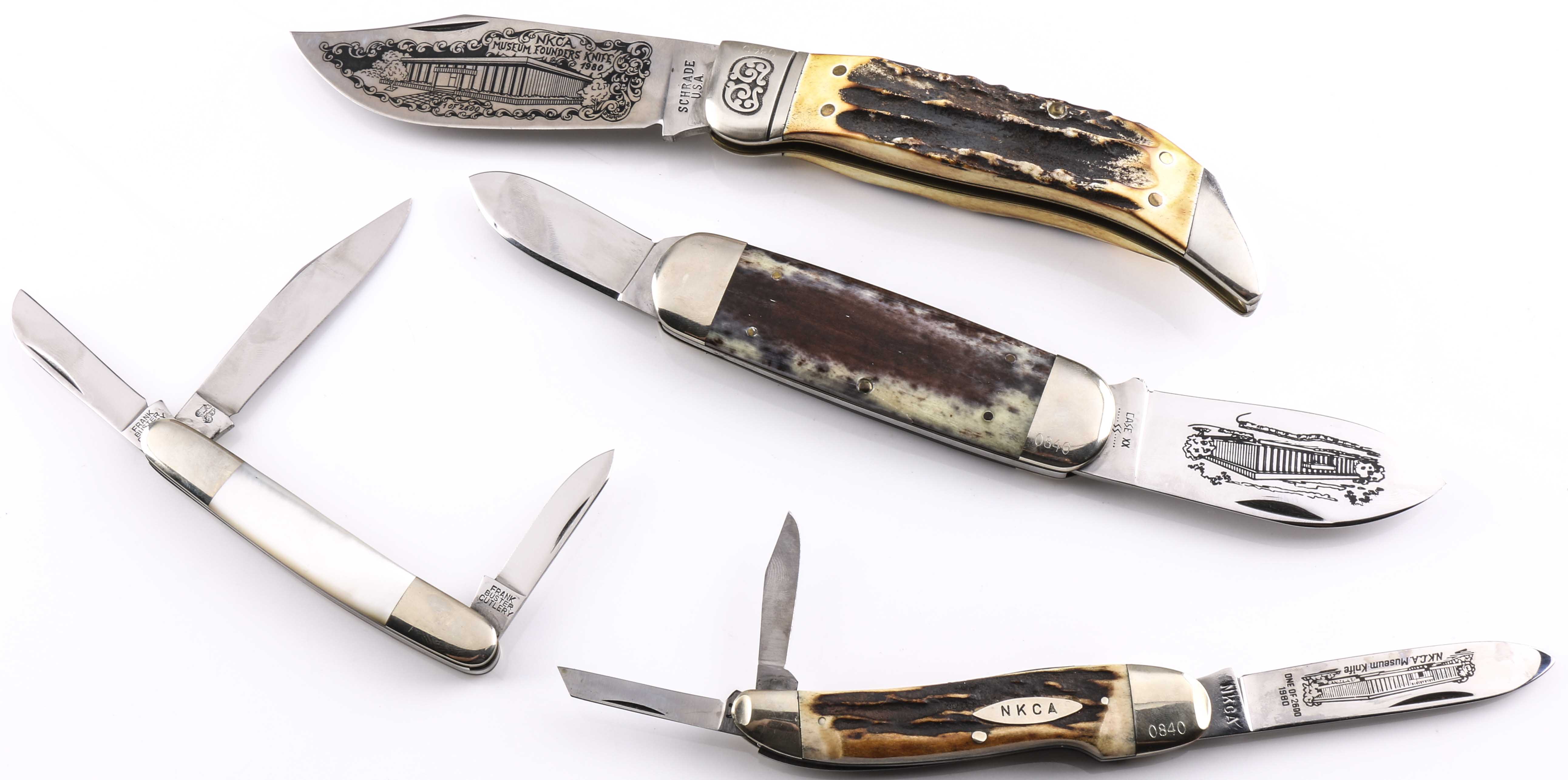 1980 National Knife Collectors Museum Founders Set