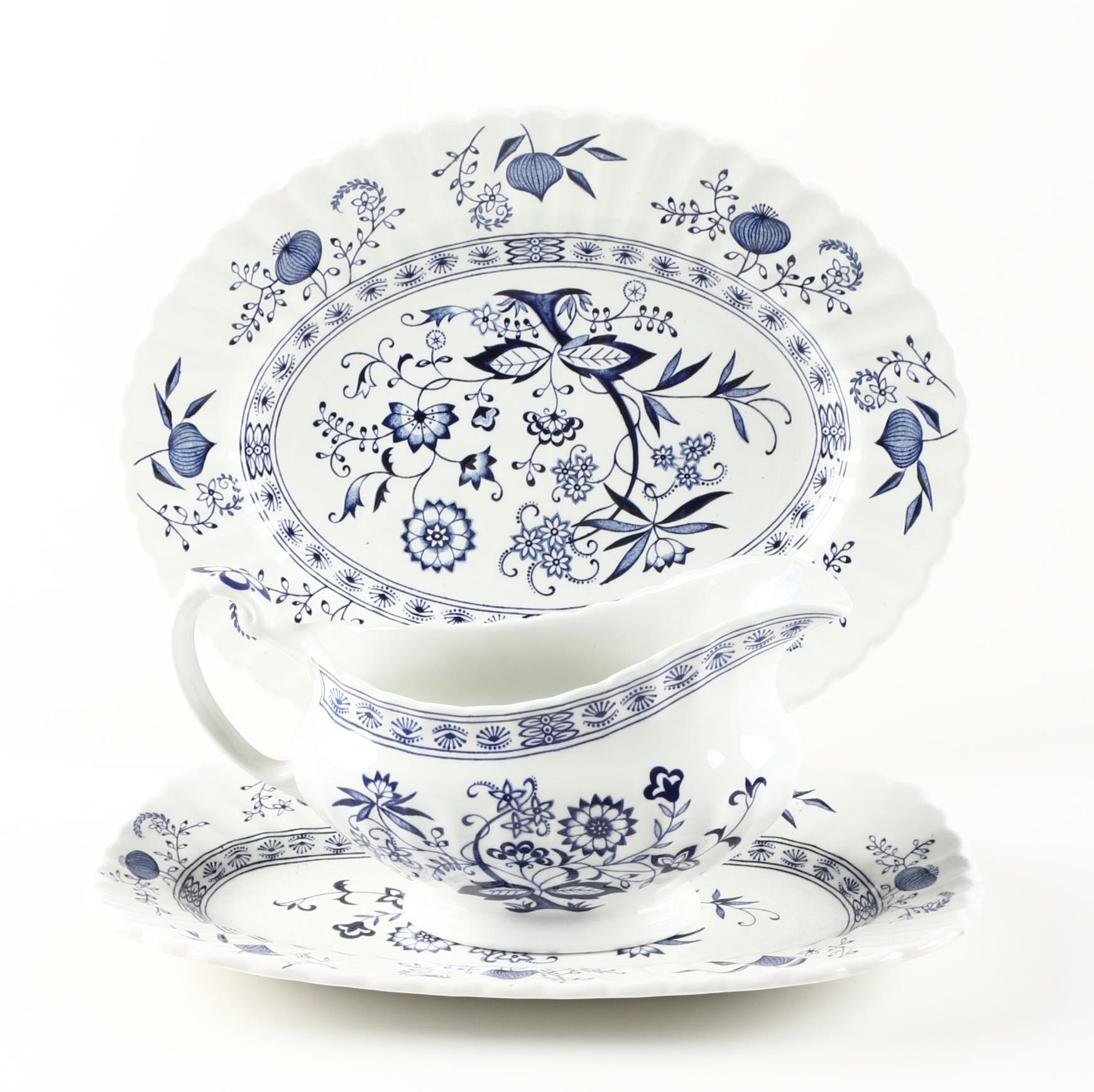 J. & G. Meakin "Blue Nordic" Ironstone Tableware