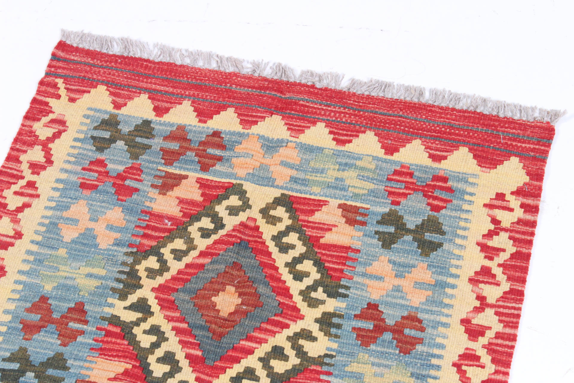 Handwoven Turkish Kilim Accent Rug