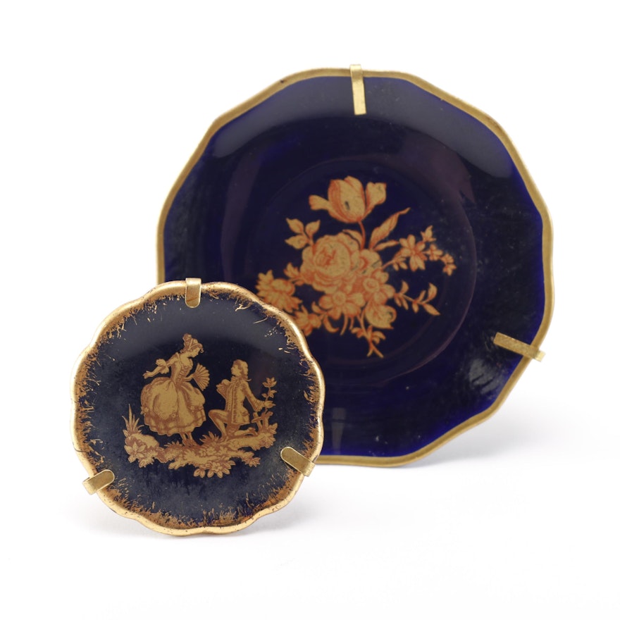 Miniature Limoges Plates