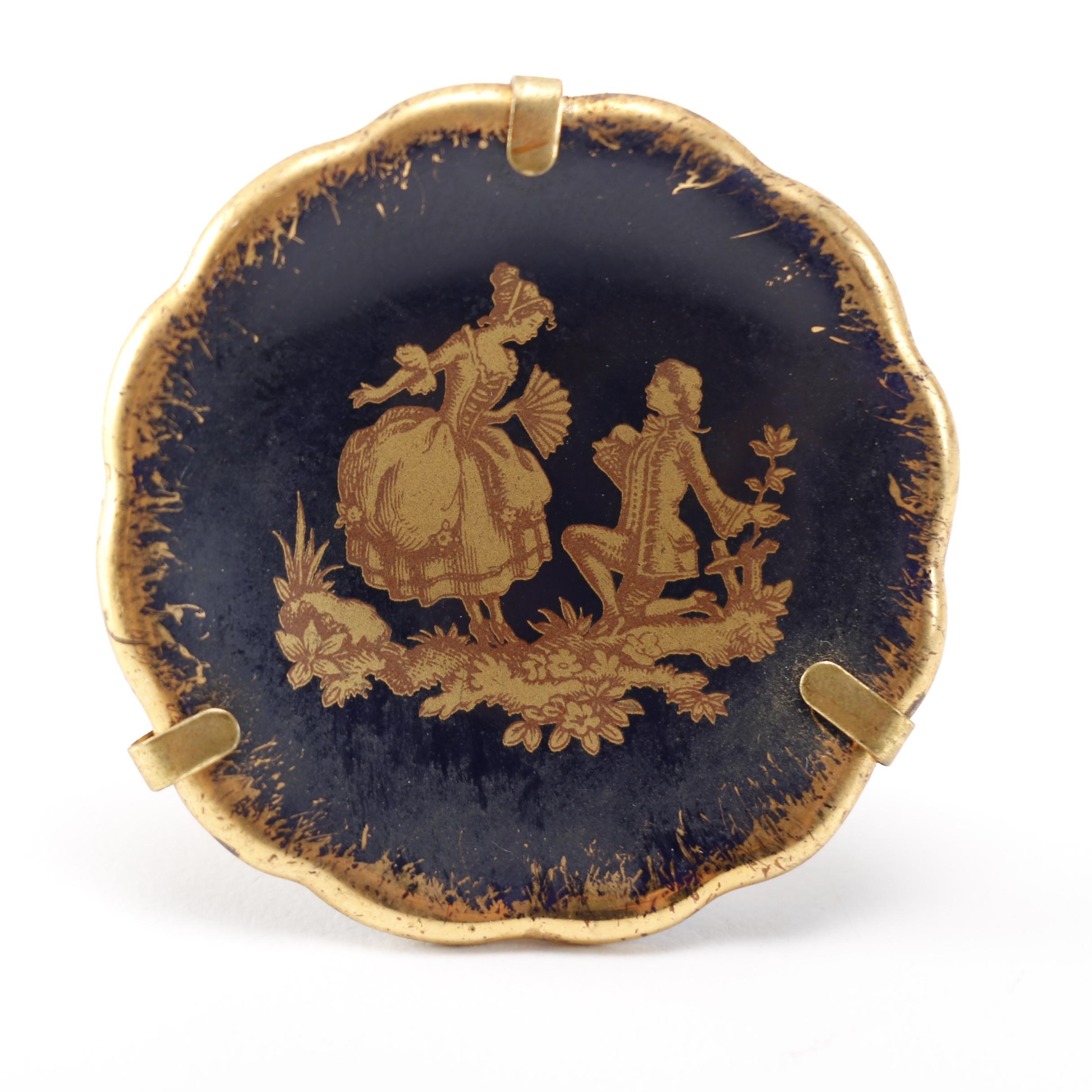 Miniature Limoges Plates