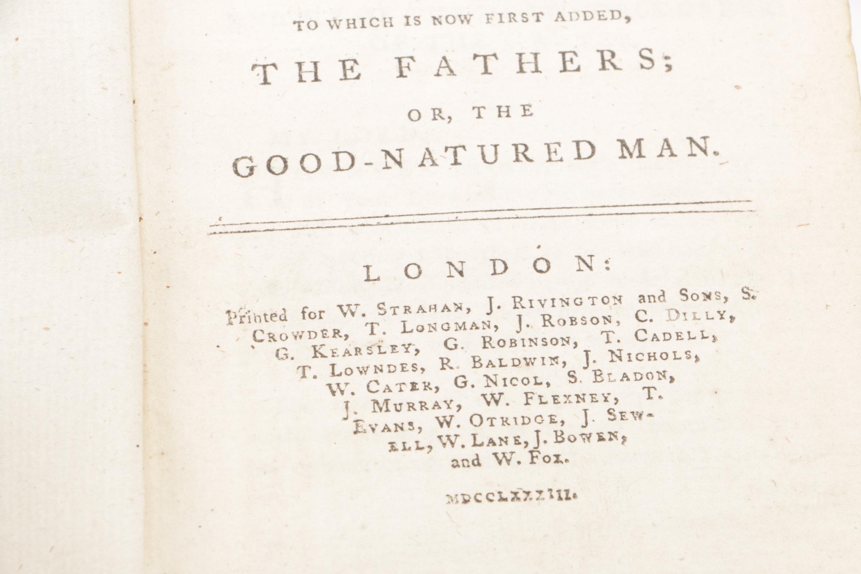 Eight of Twelve Volumes of "The Works of Henry Fielding"