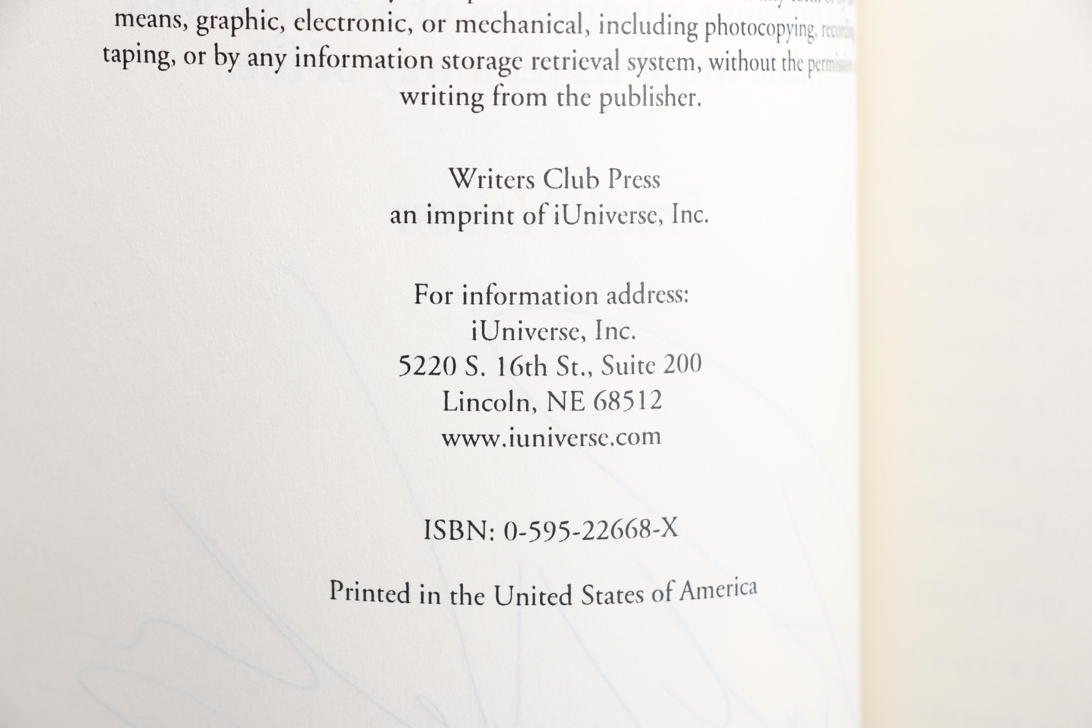Signed Copies of "All You Need is Luck" and "A Little More Luck" by Frank Nelson