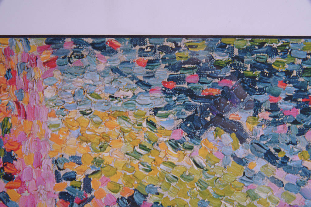 Offset Lithograph of a Pointillism Painting by Henri Edmond Cross