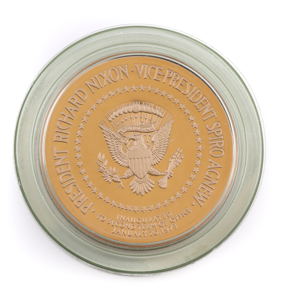 Three Richard Nixon/Spiro Agnew Inaugural Medals