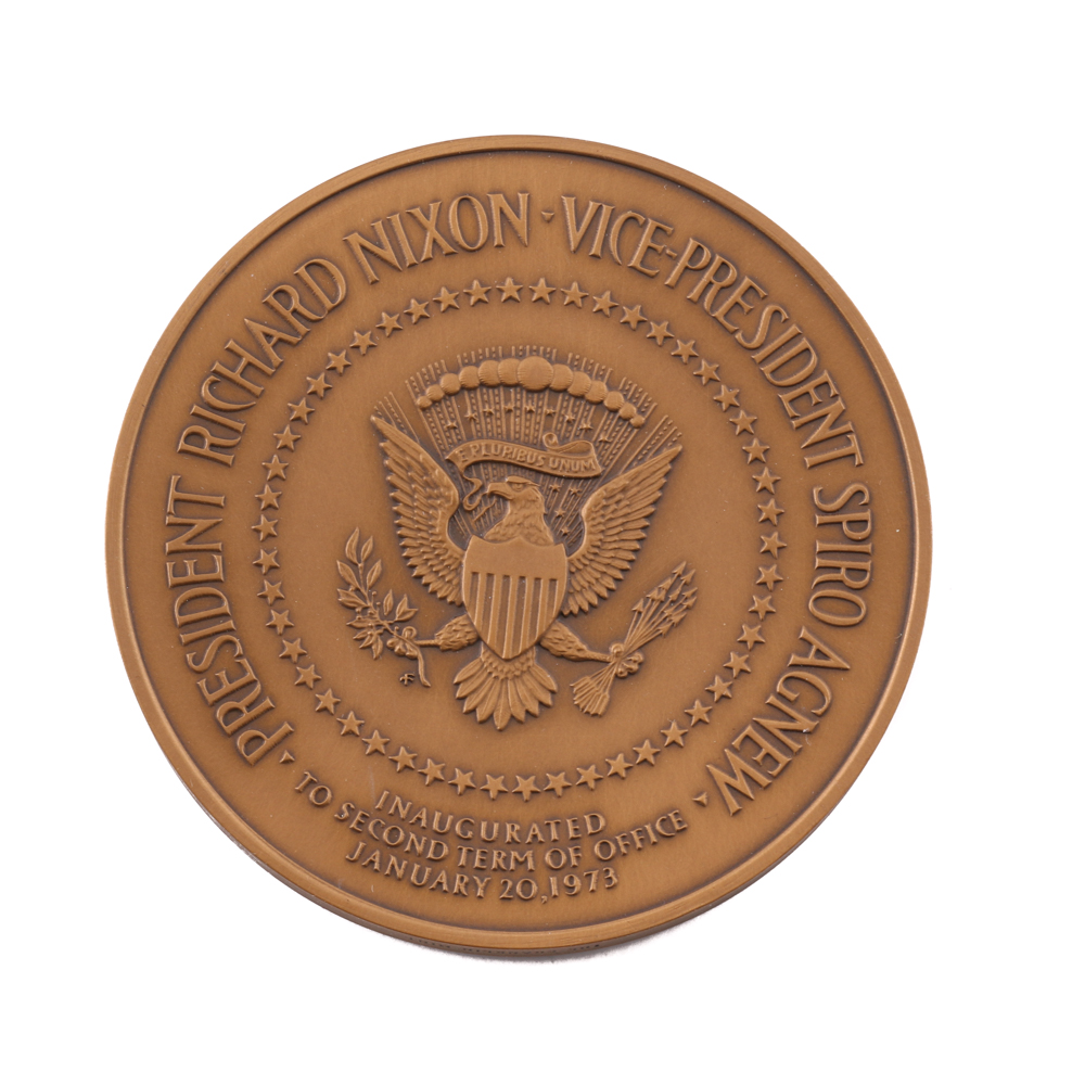 Three Richard Nixon/Spiro Agnew Inaugural Medals