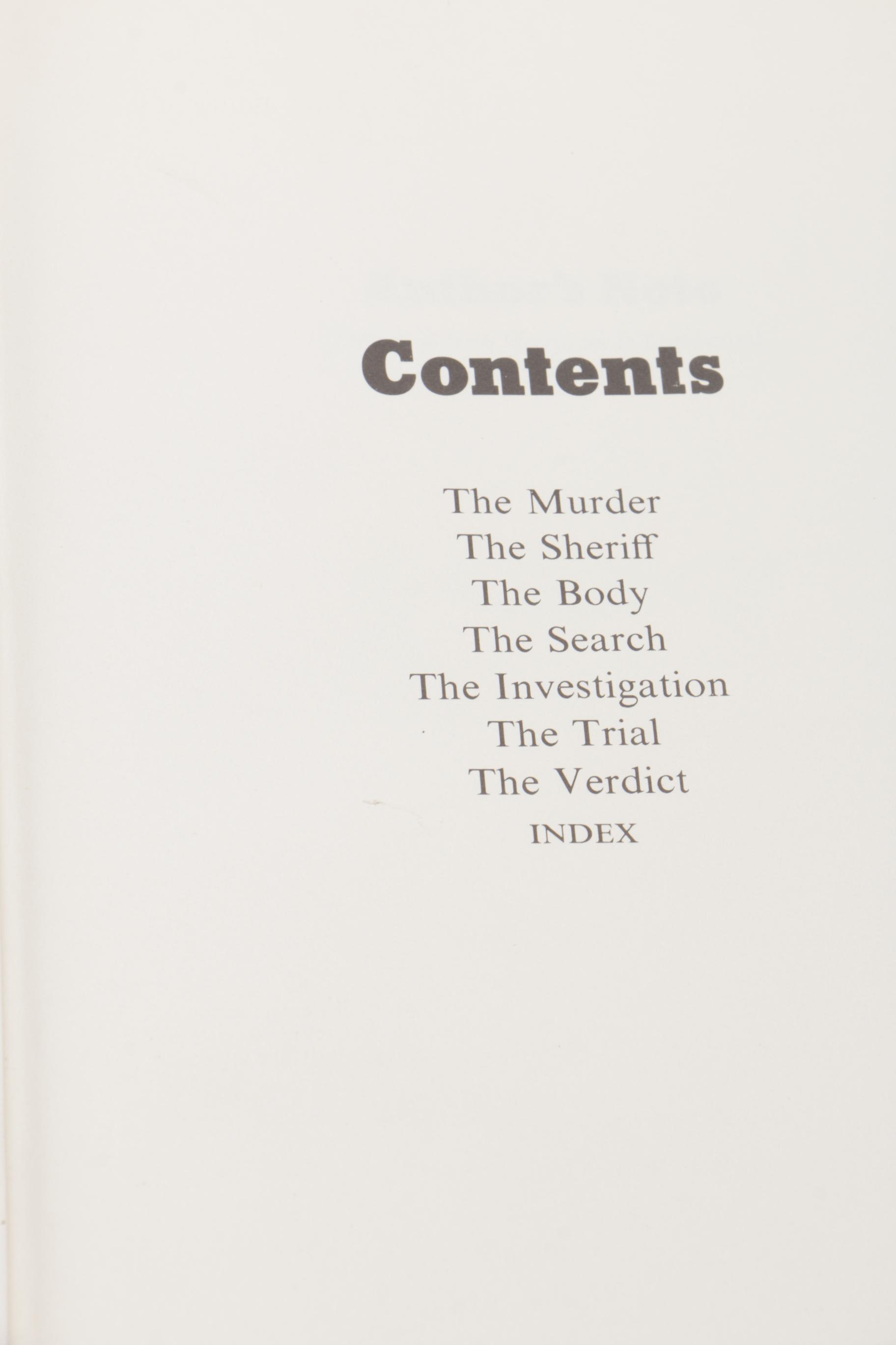 1976 Signed "Murder In Coweta County" by Margaret Anne Barnes