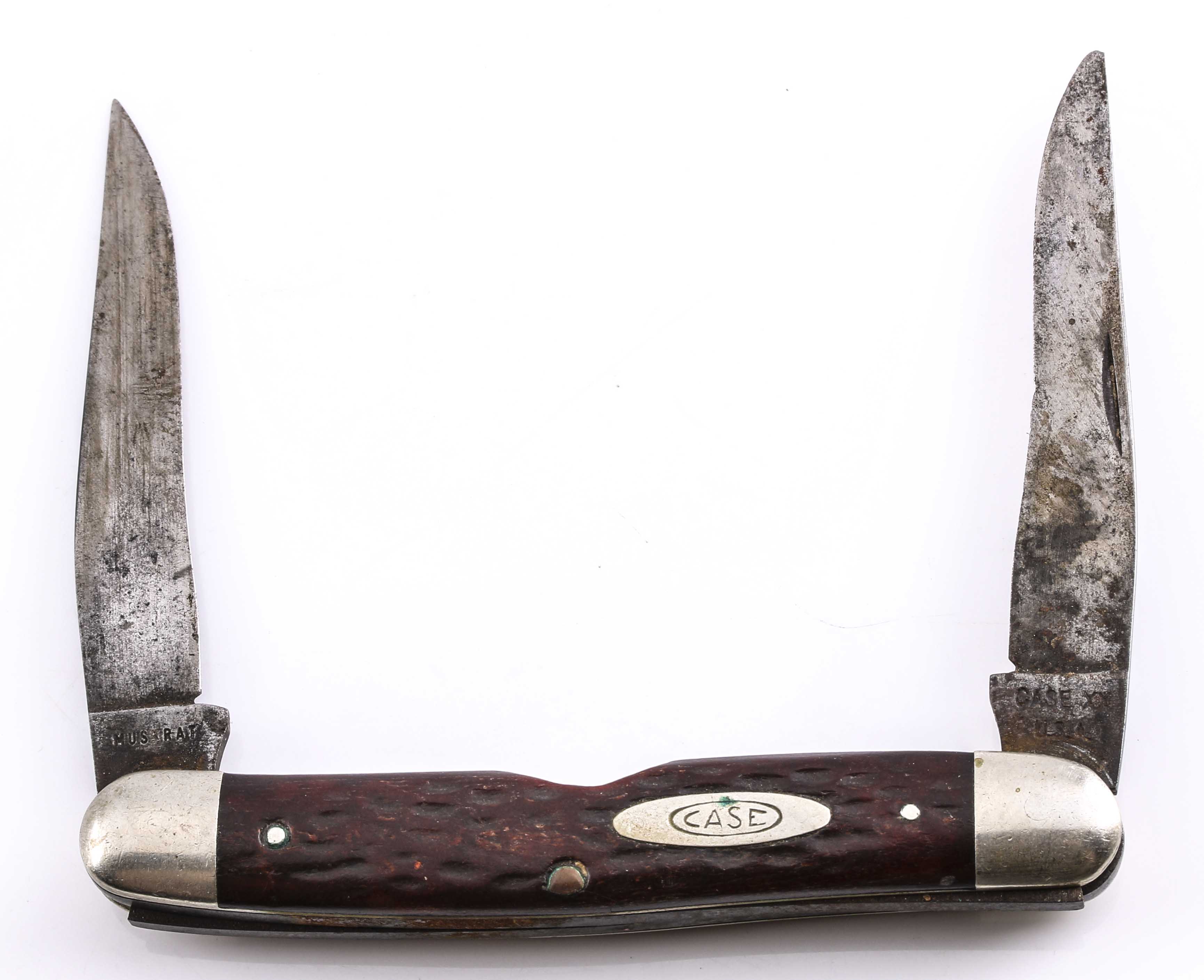 1965-1969 Era Case XX Muskrat Model Two Blade Pocket Knife