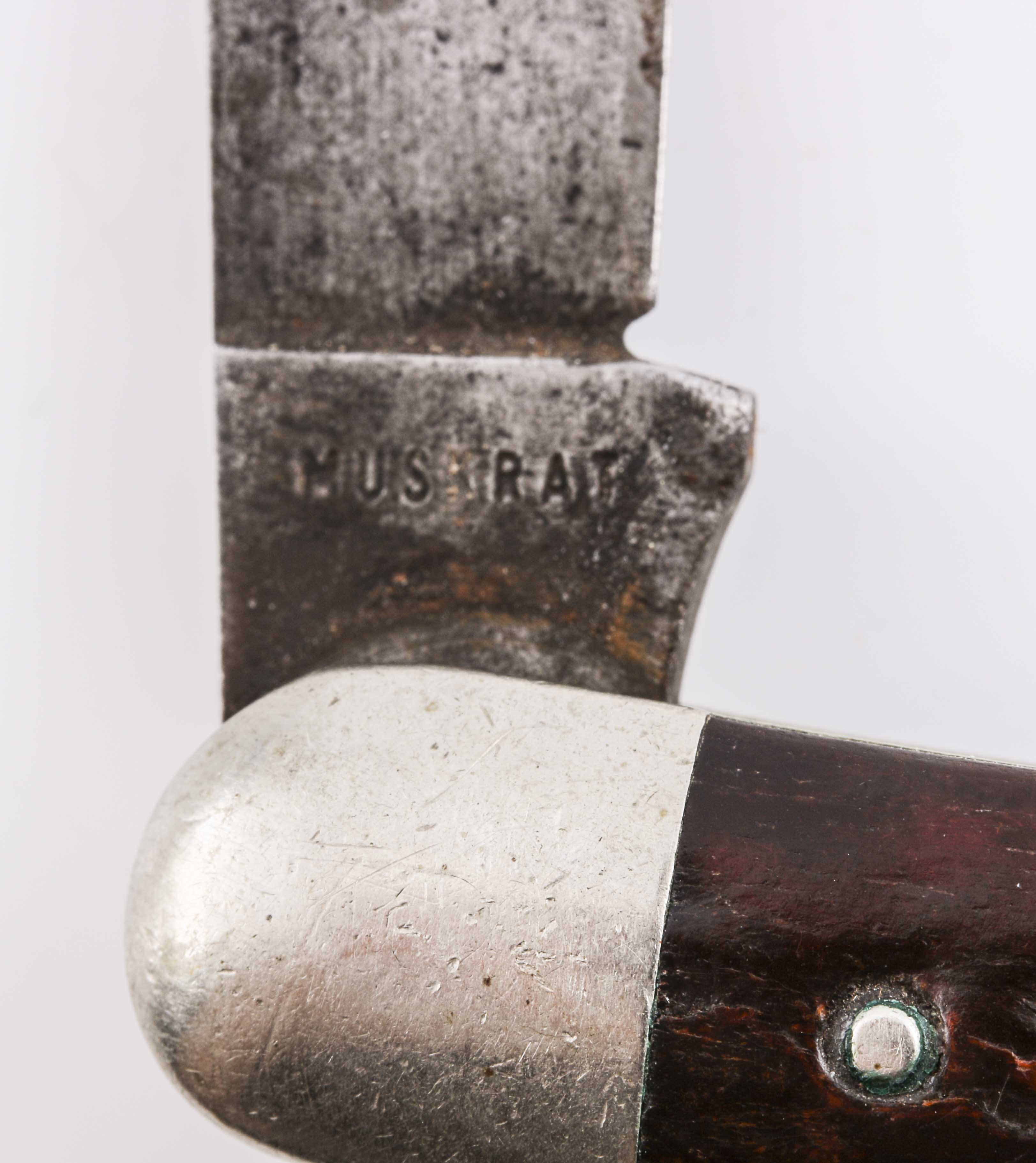 1965-1969 Era Case XX Muskrat Model Two Blade Pocket Knife