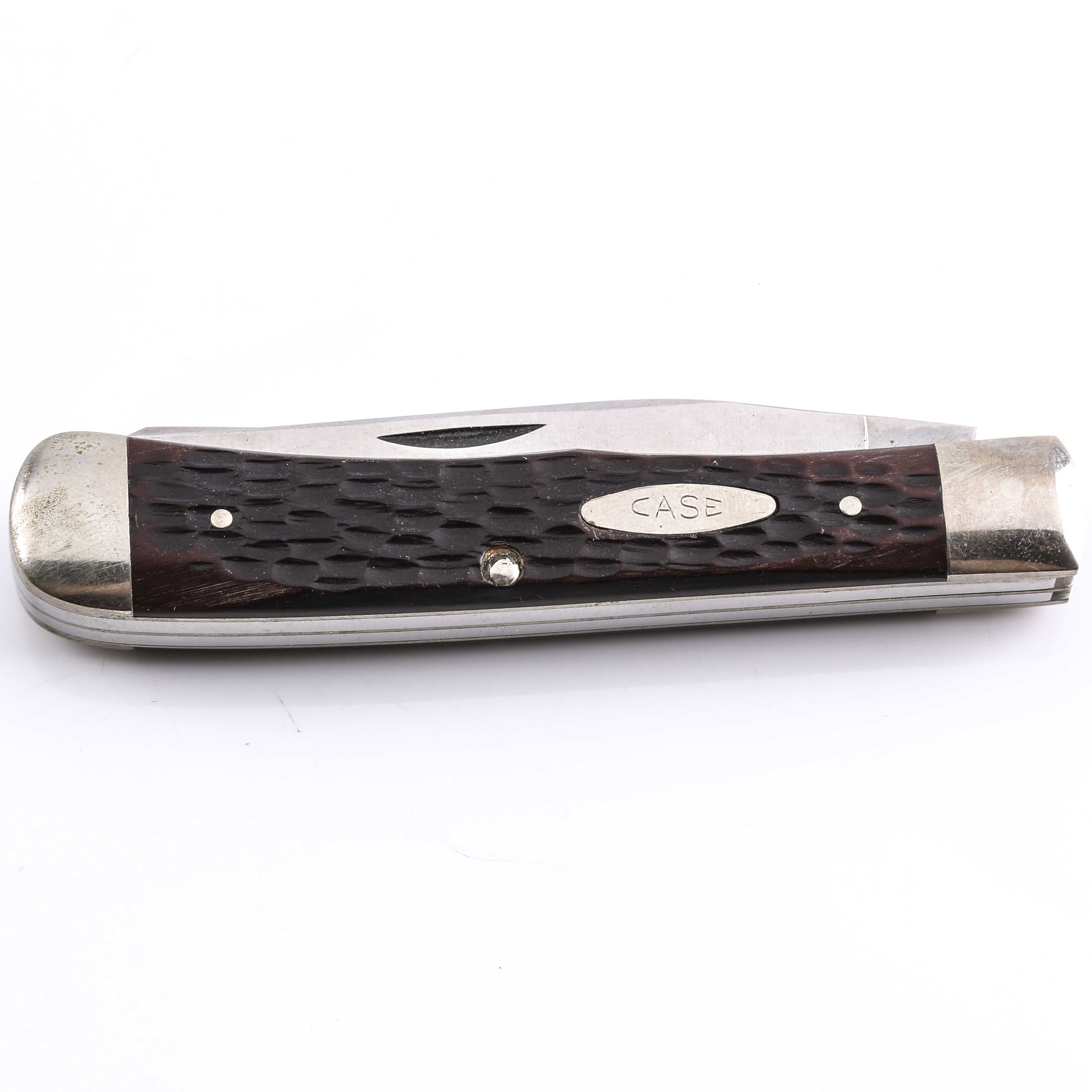 1976 Case XX Model 6254 SSP Trapper Two Blade Pocket Knife