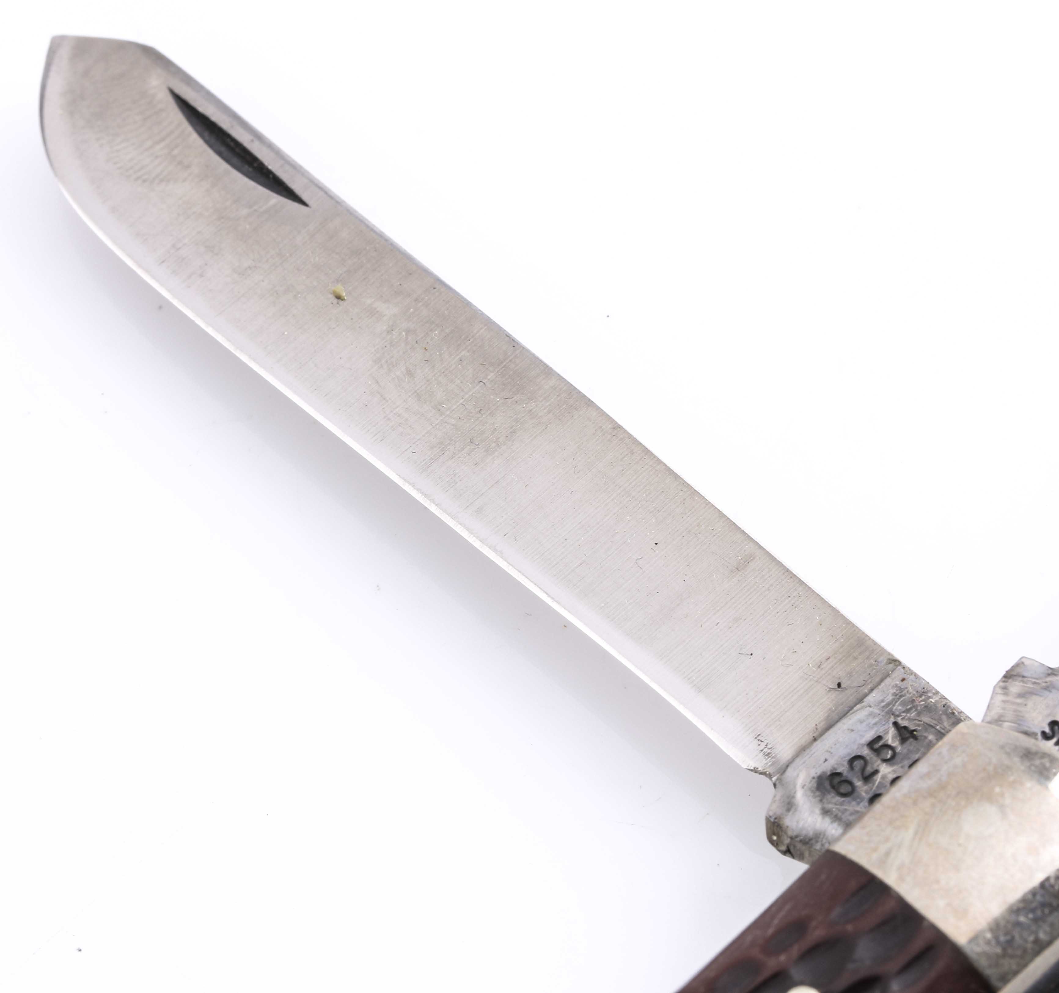 1976 Case XX Model 6254 SSP Trapper Two Blade Pocket Knife