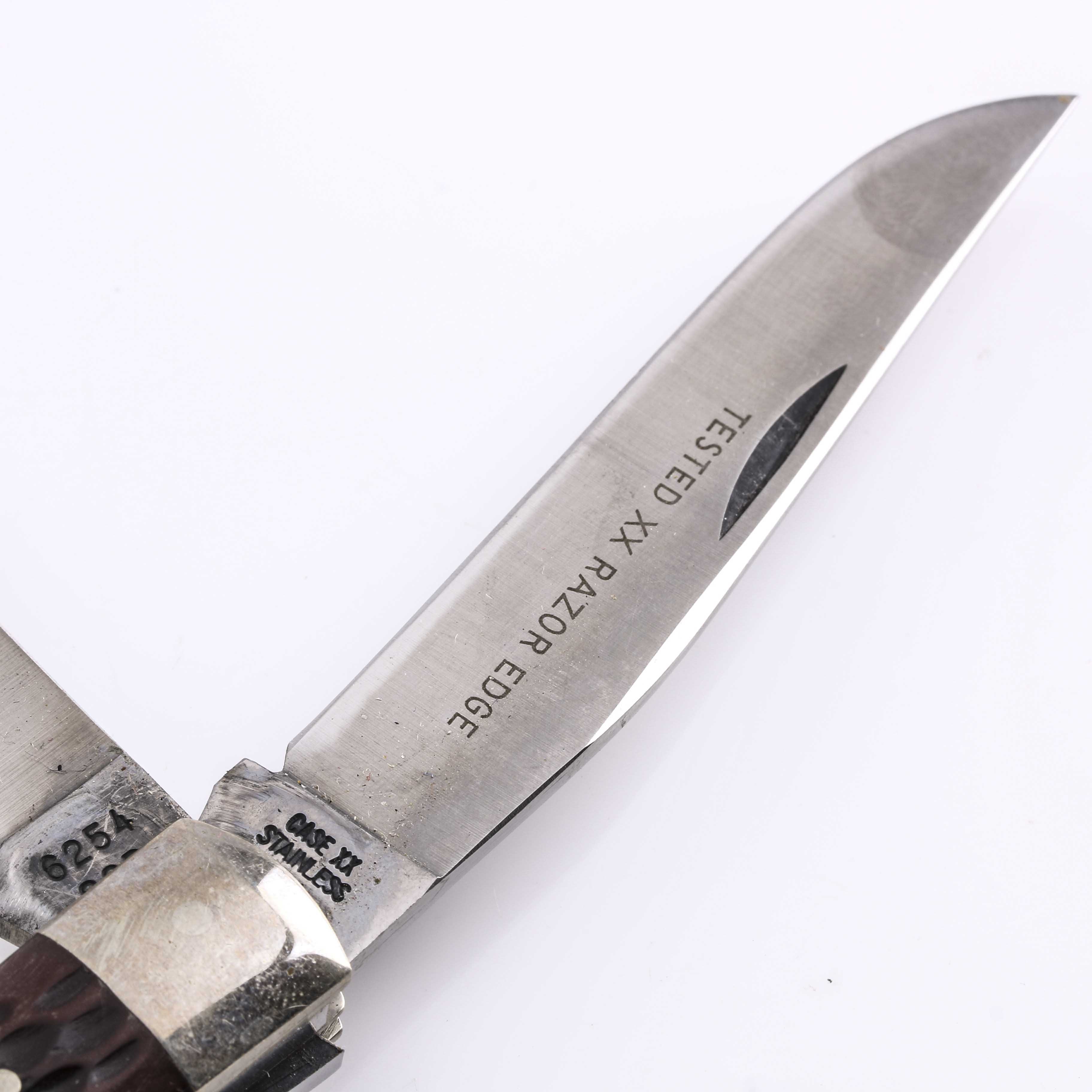 1976 Case XX Model 6254 SSP Trapper Two Blade Pocket Knife