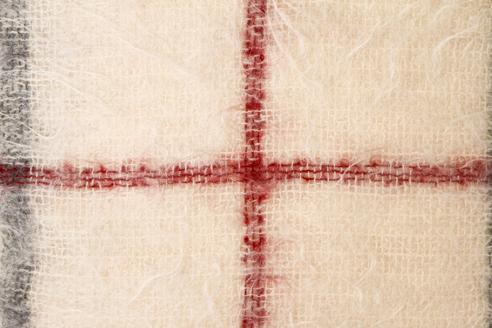 Burberry Mohair and Wool Pillow