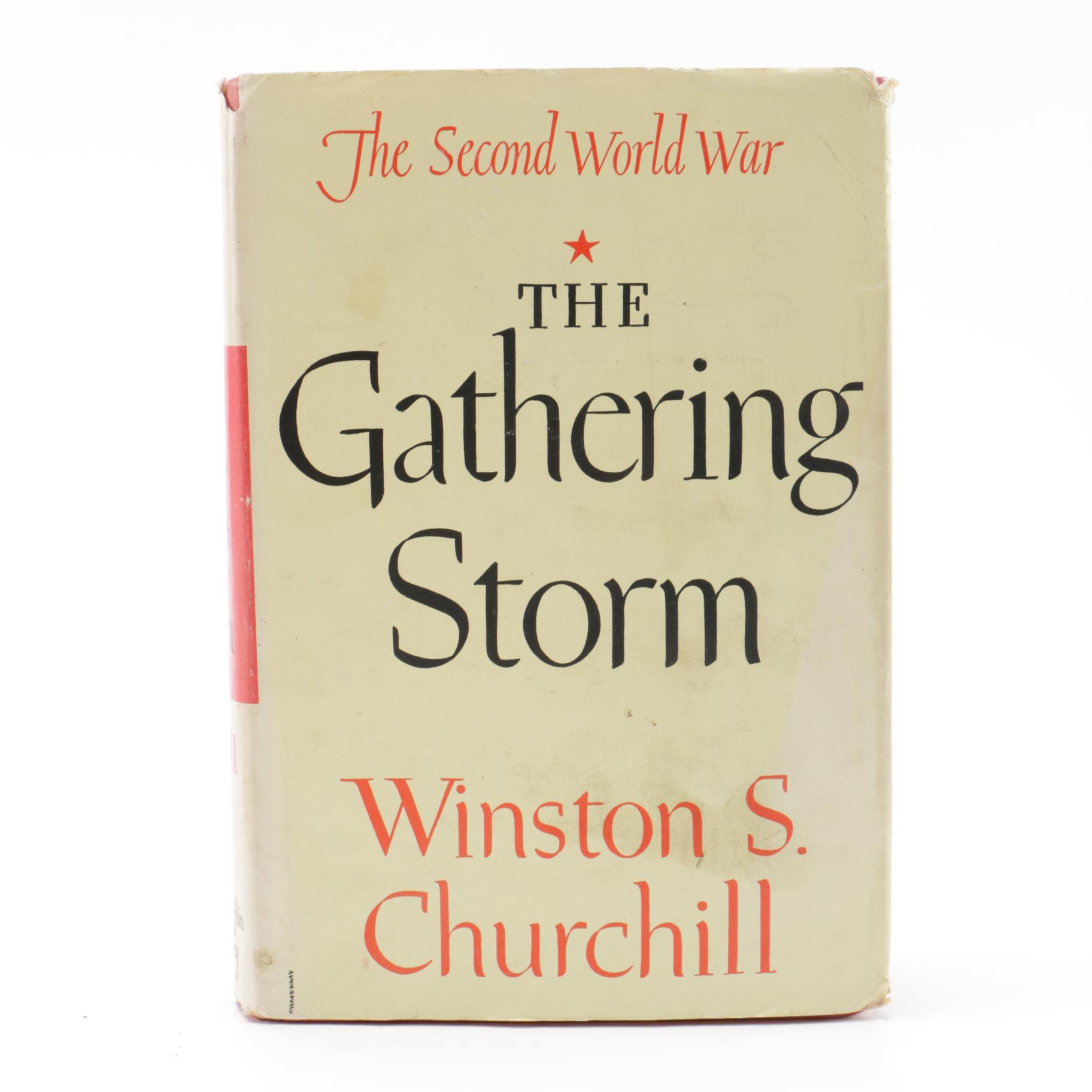 First Edition Six Volume Set of "The Second World War" by Winston Churchill