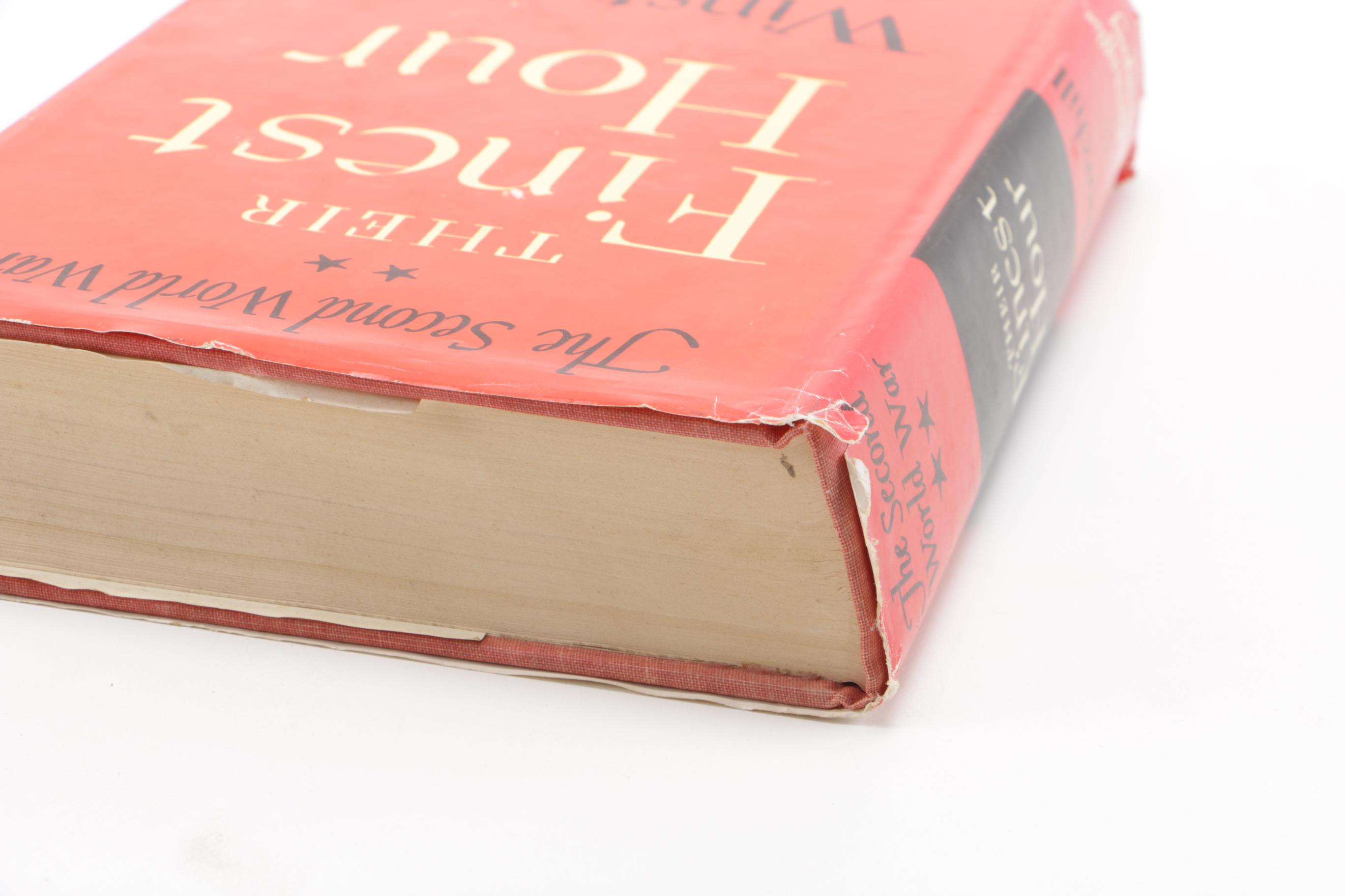 First Edition Six Volume Set of "The Second World War" by Winston Churchill