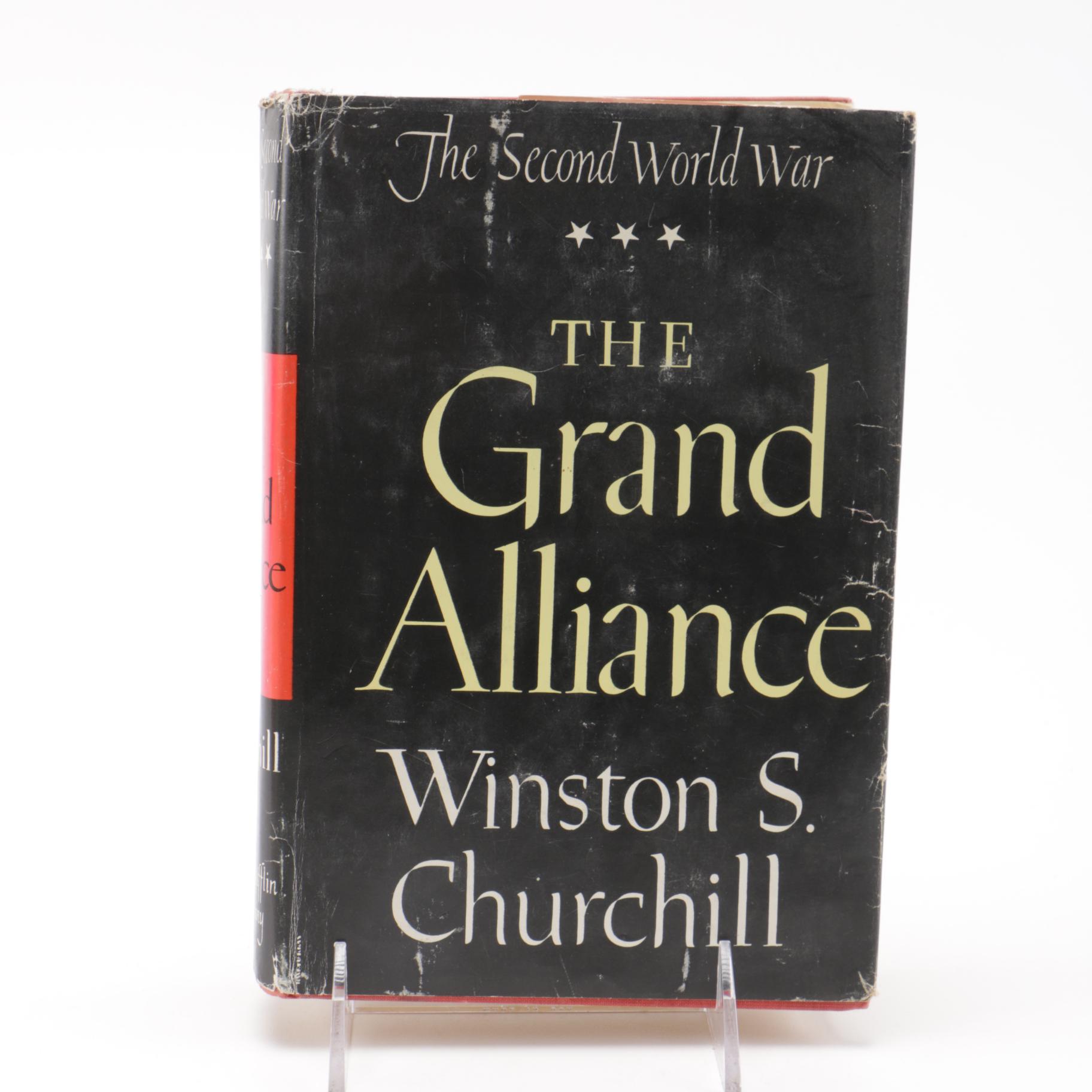 First Edition Six Volume Set of "The Second World War" by Winston Churchill