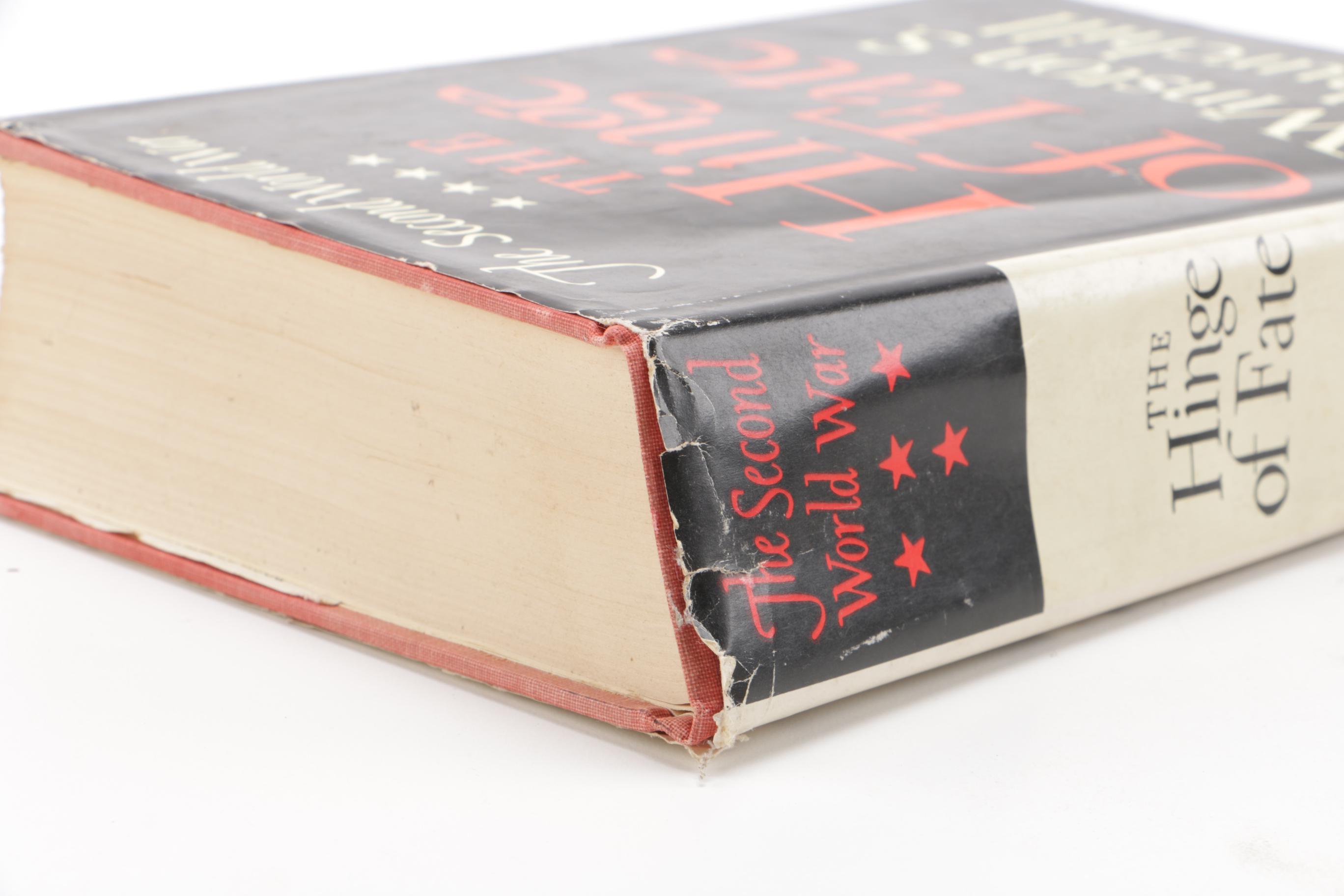 First Edition Six Volume Set of "The Second World War" by Winston Churchill