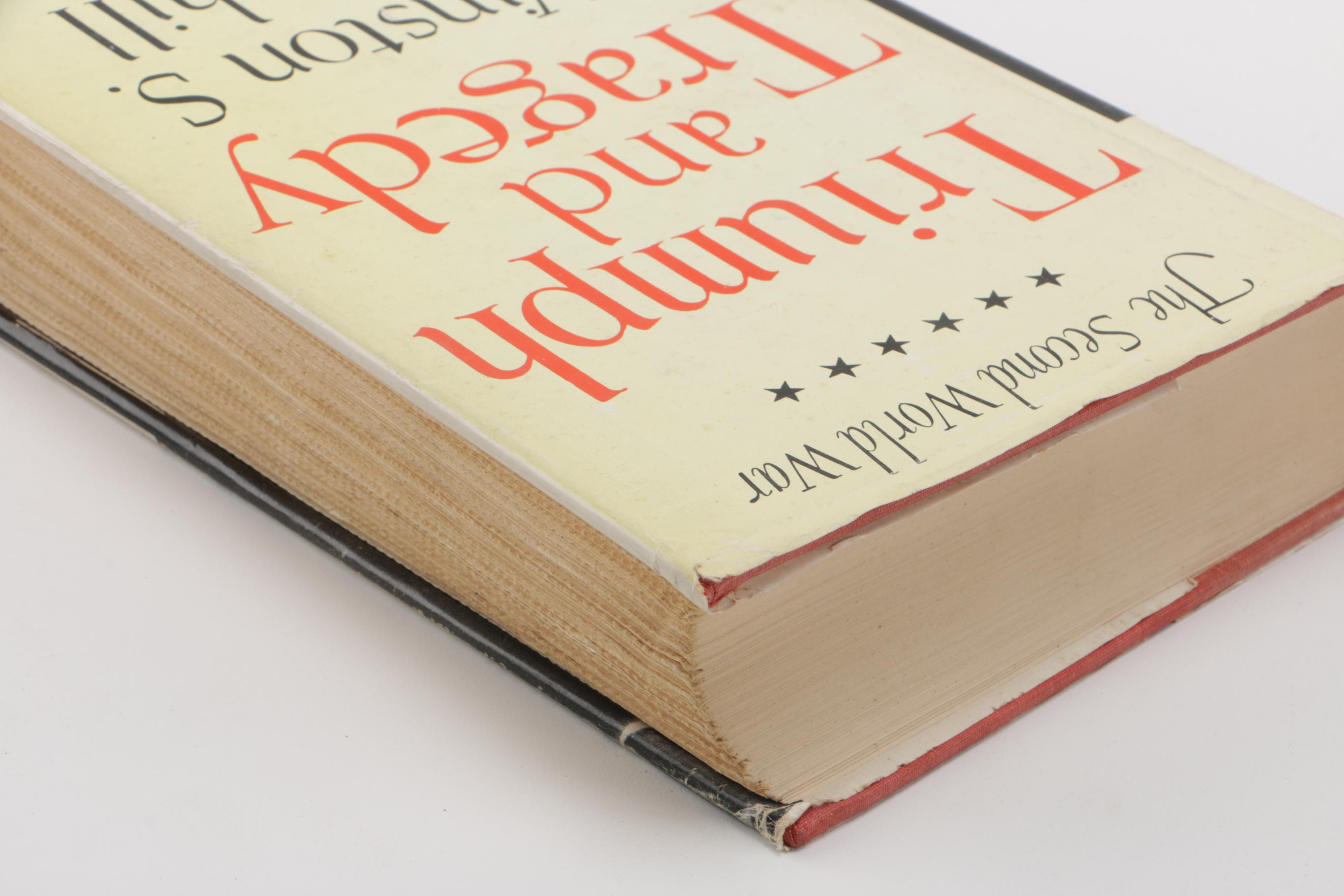 First Edition Six Volume Set of "The Second World War" by Winston Churchill