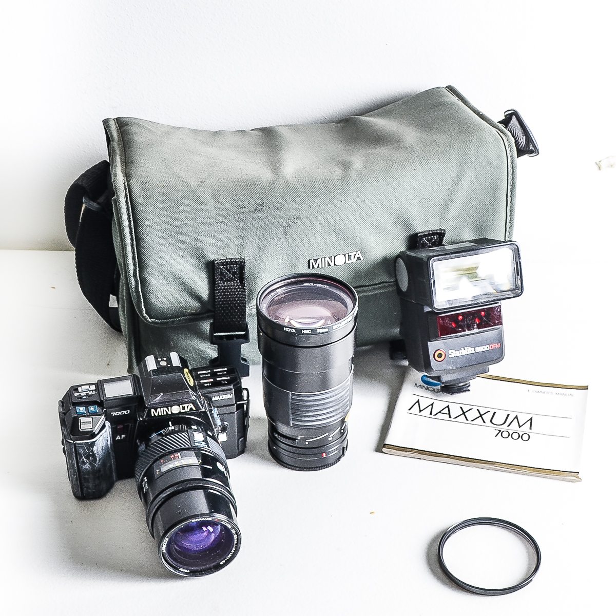 Minolta Maxxum 7000 Camera and Accessories