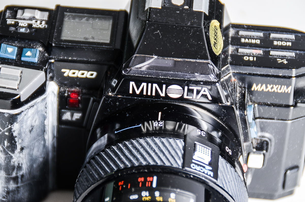 Minolta Maxxum 7000 Camera and Accessories
