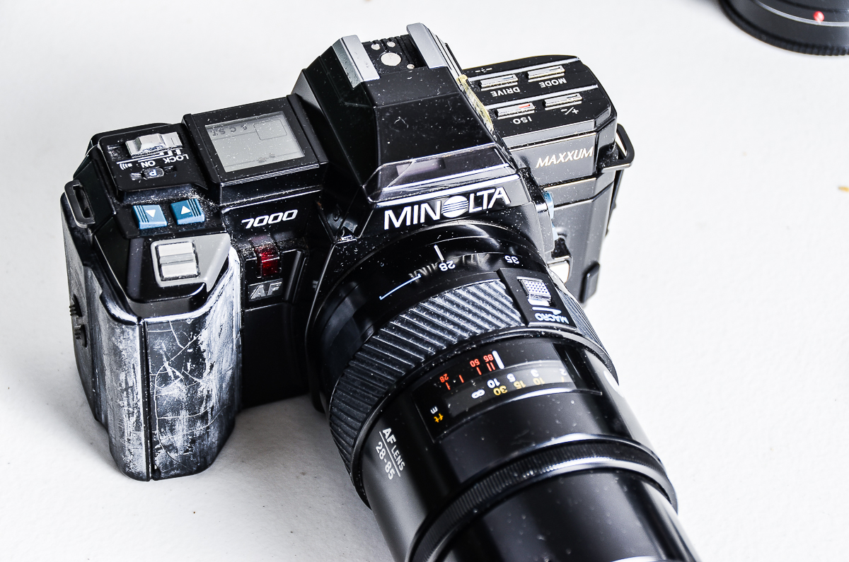 Minolta Maxxum 7000 Camera and Accessories