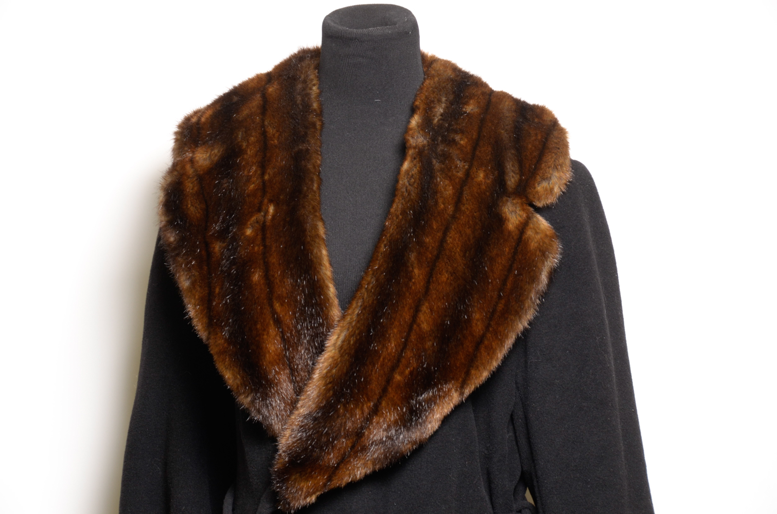 Ralph Lauren Coat with Rabbit Fur Collar