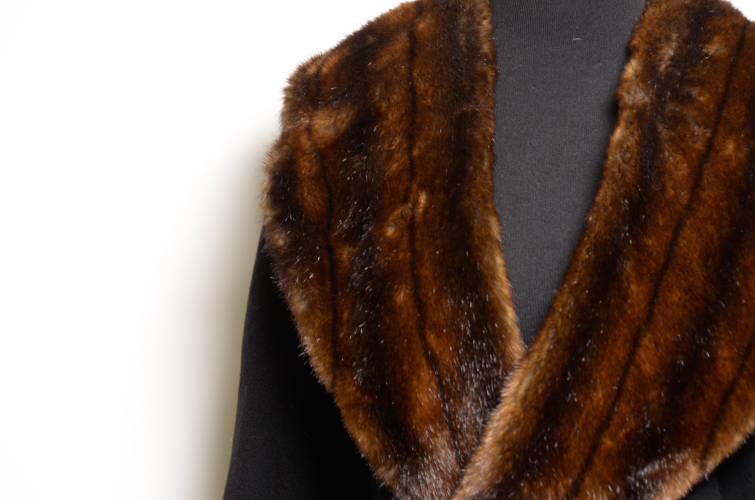 Ralph Lauren Coat with Rabbit Fur Collar