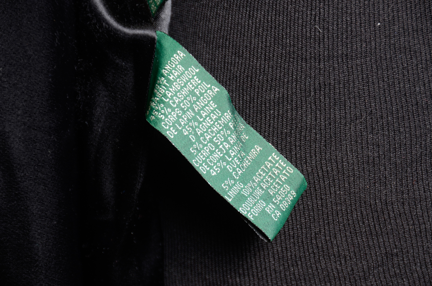 Ralph Lauren Coat with Rabbit Fur Collar