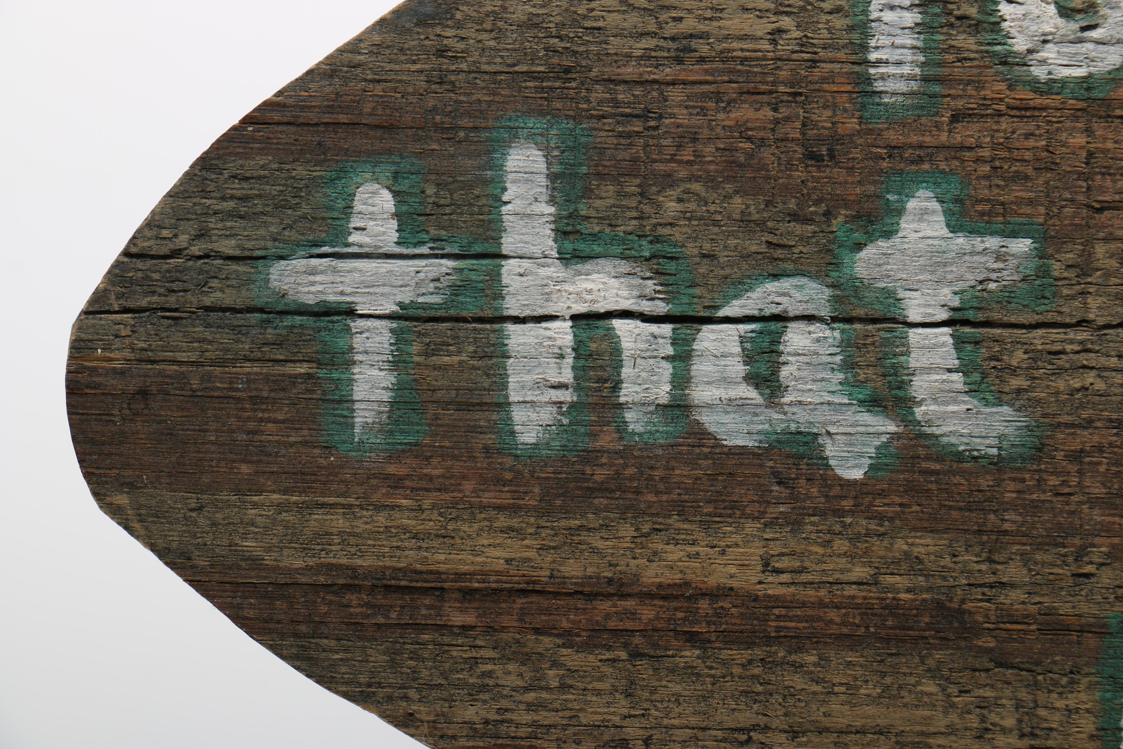 "Work is for Folks That Don't Know How to Fish" Sign