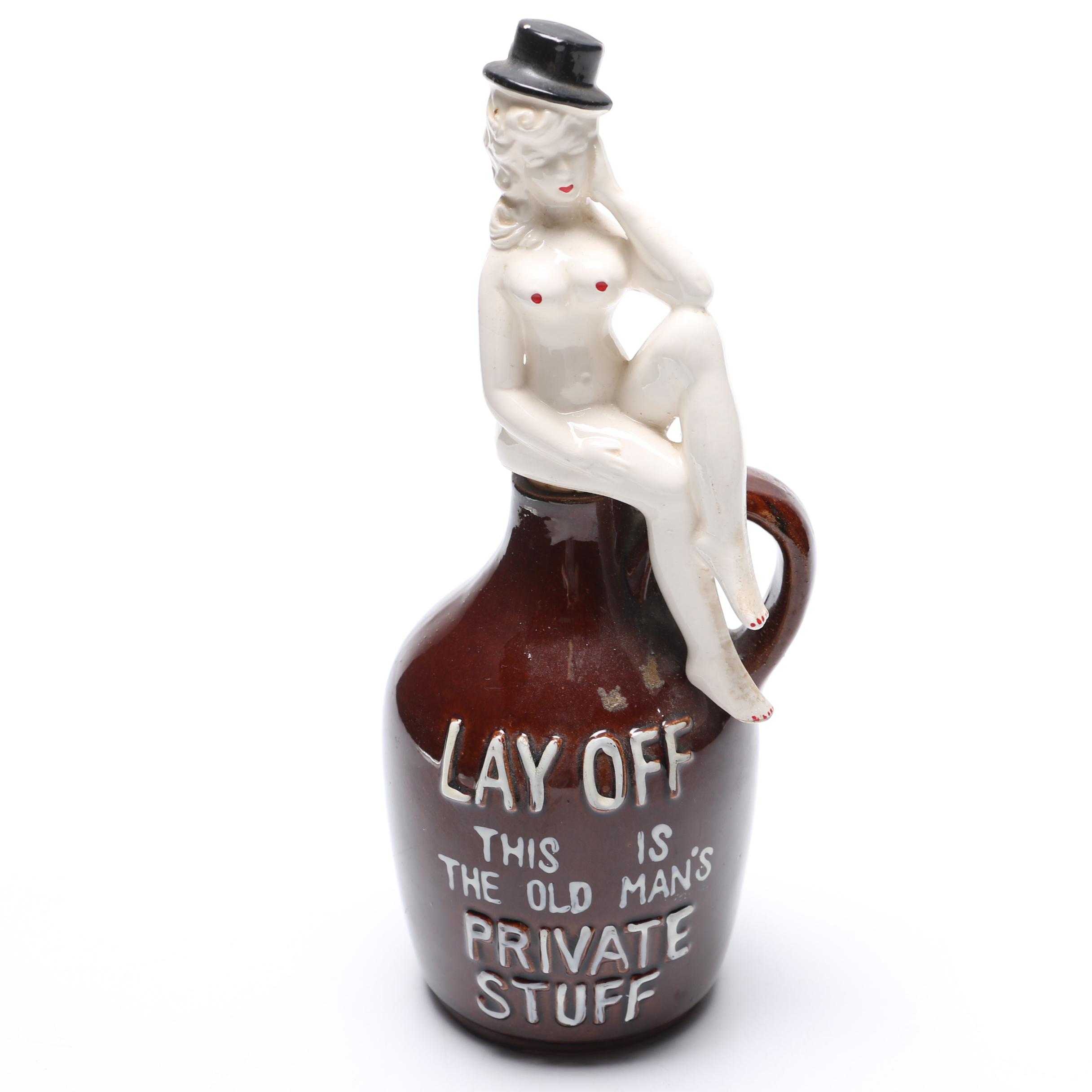 Burlesque-Inspired Figural Jug