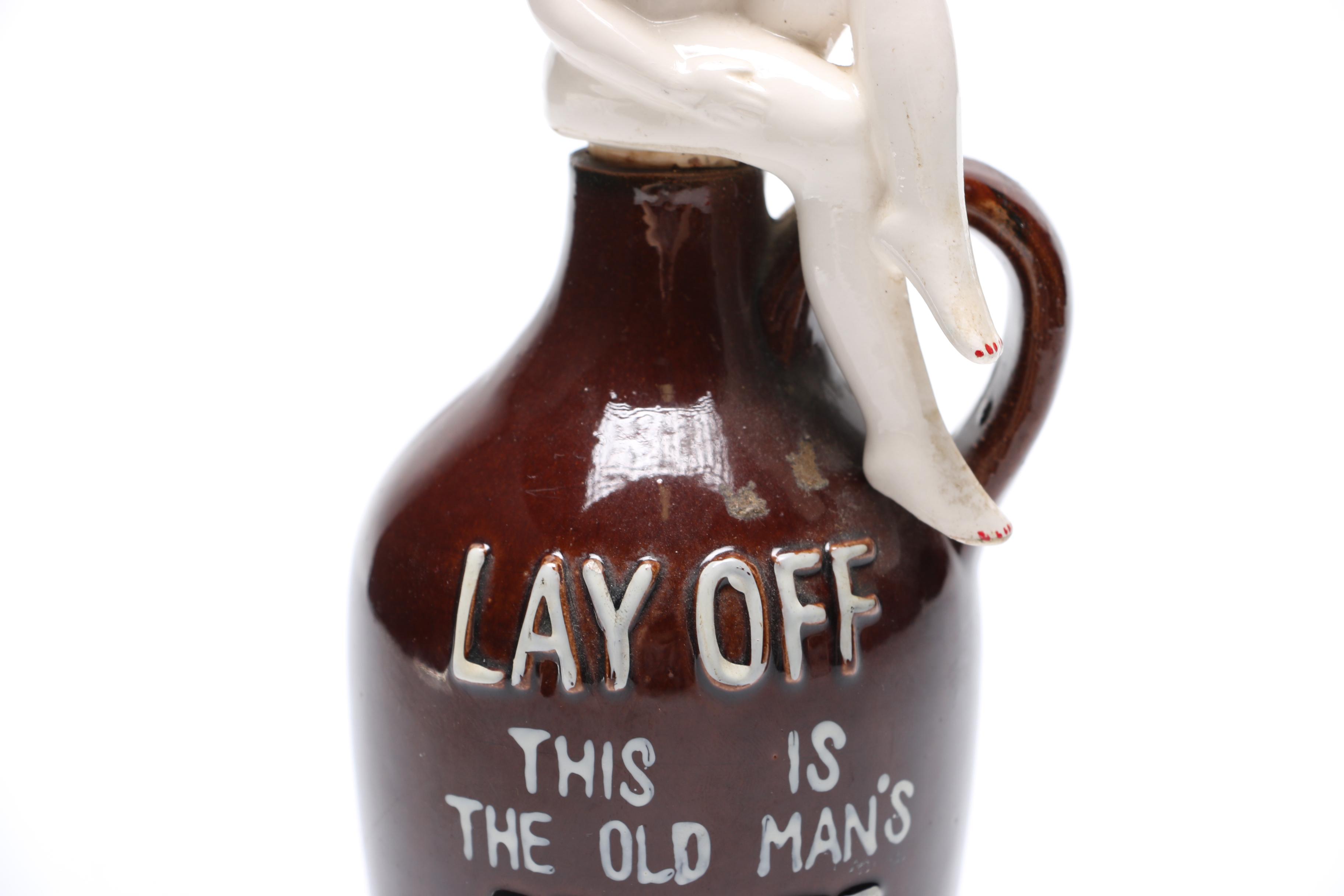 Burlesque-Inspired Figural Jug