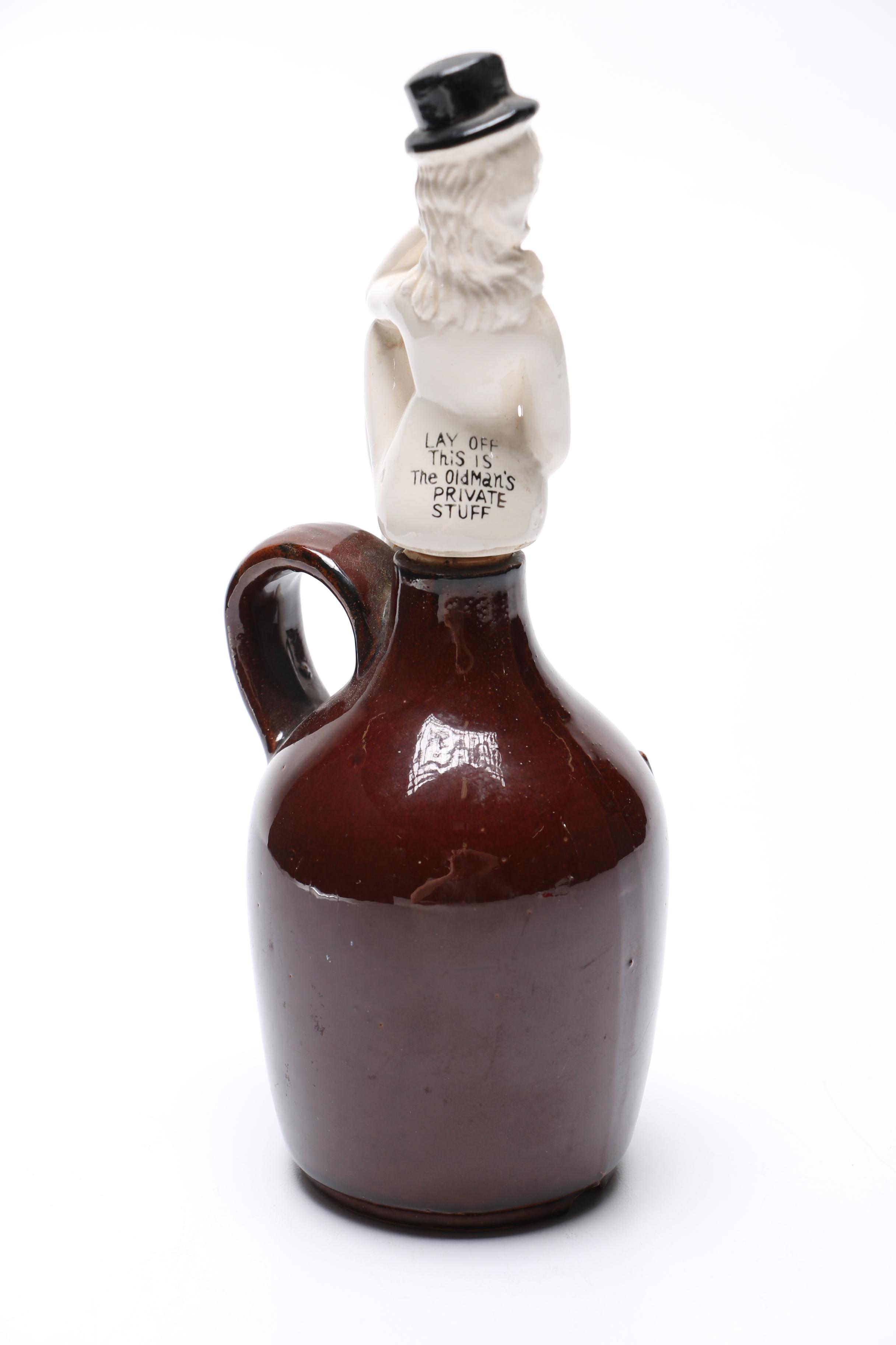 Burlesque-Inspired Figural Jug