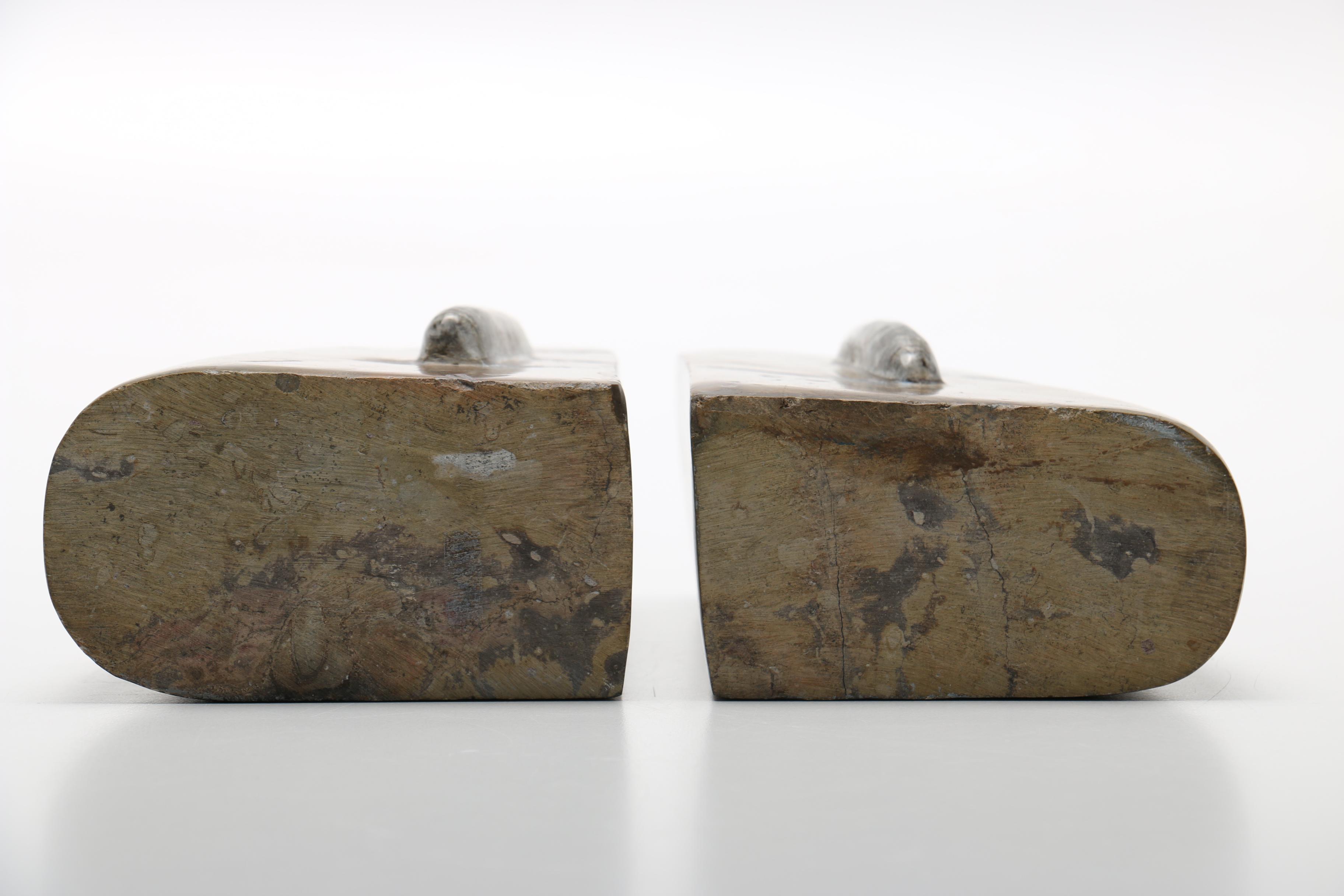 Limestone Bookends