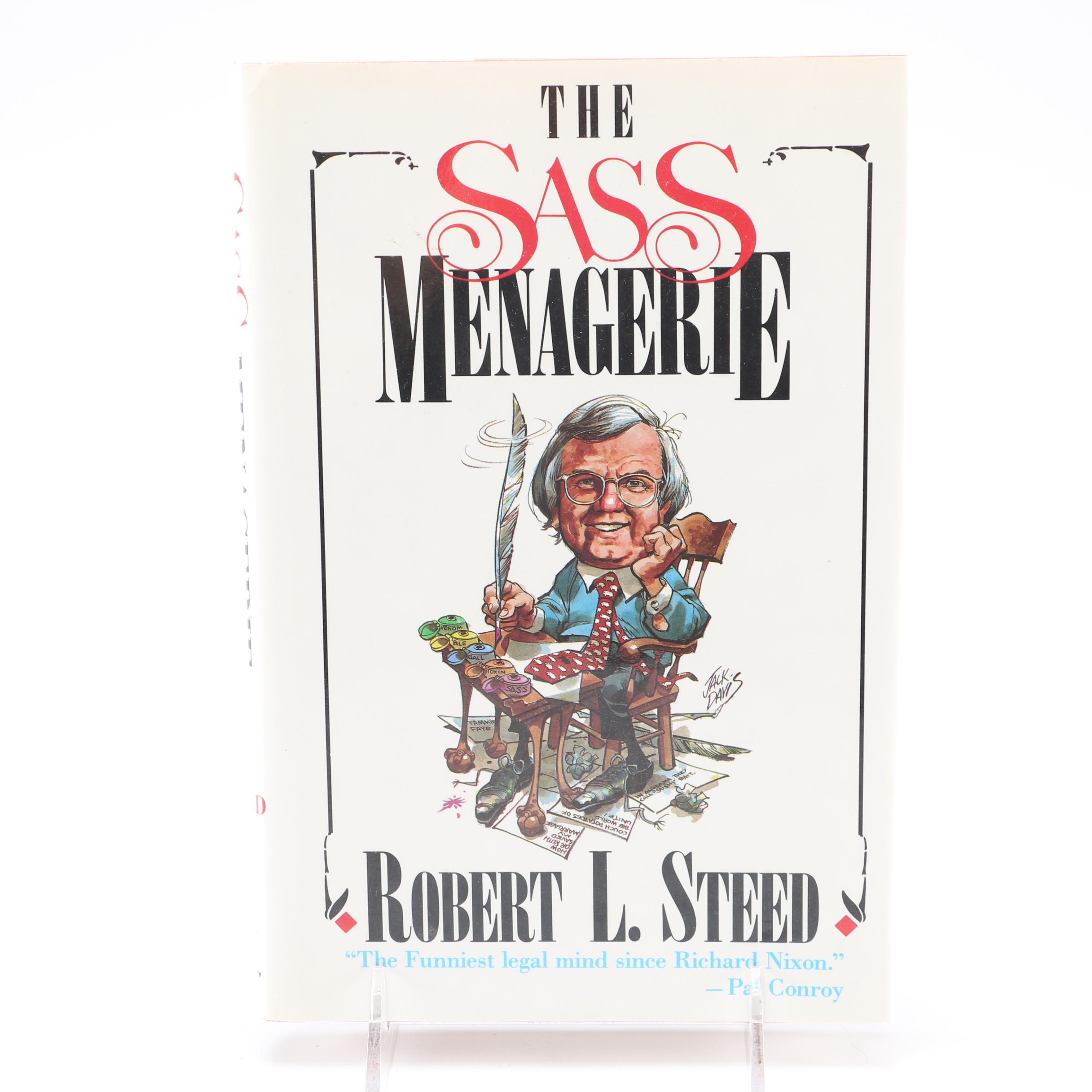 First Edition "The Sass Menagerie" by Robert L. Steed