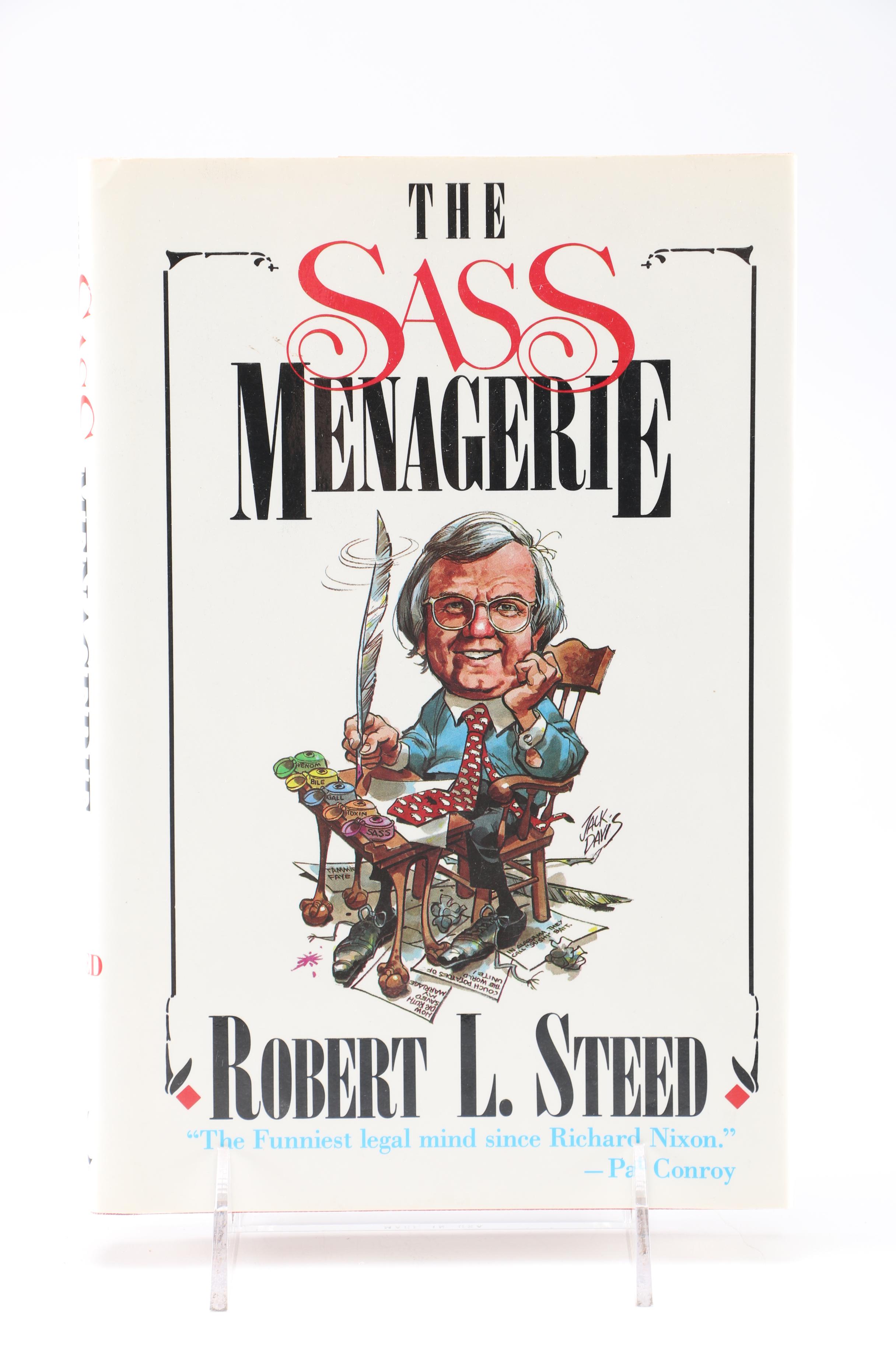 First Edition "The Sass Menagerie" by Robert L. Steed