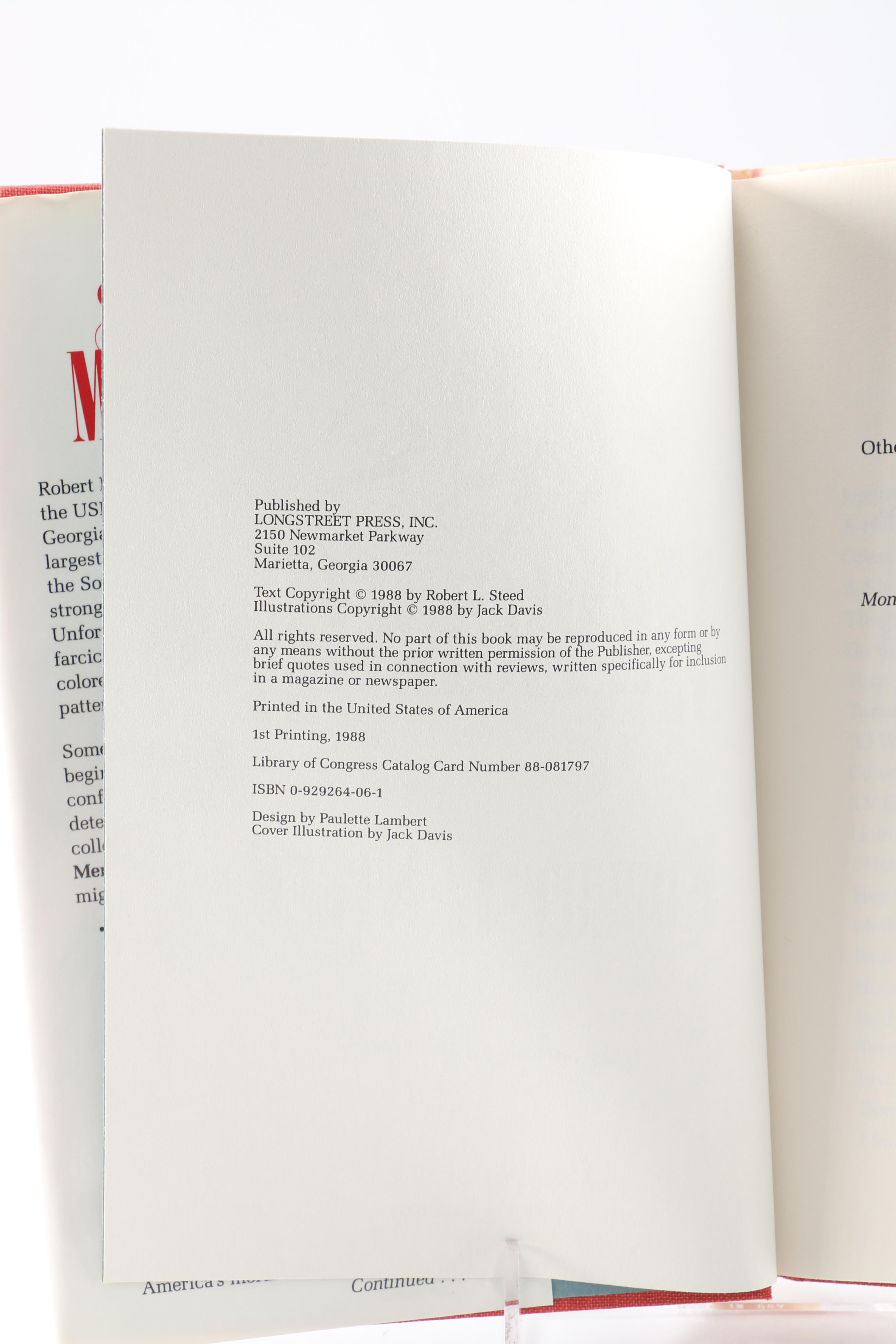 First Edition "The Sass Menagerie" by Robert L. Steed