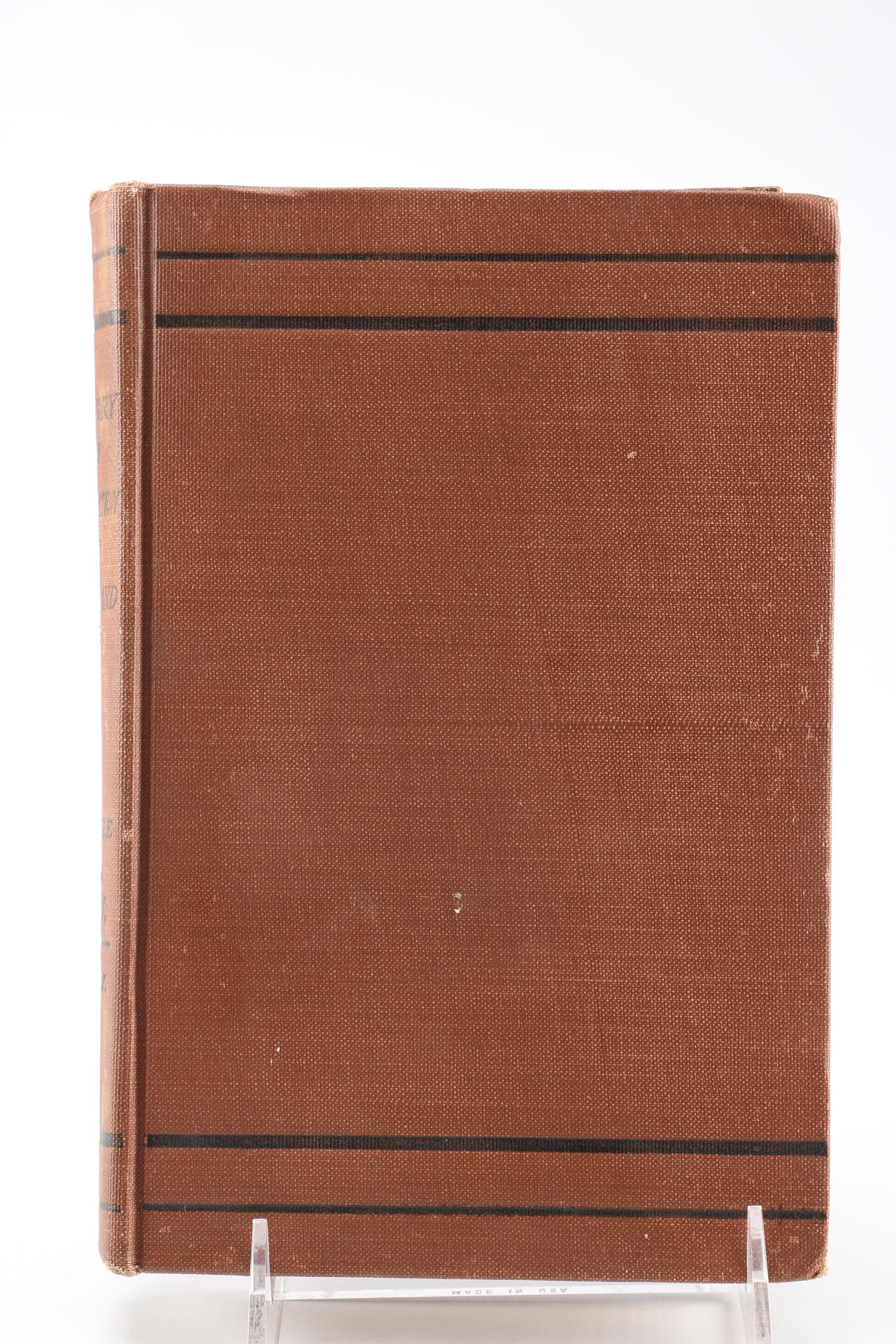 1913 "History of Civilization in England" Volumes