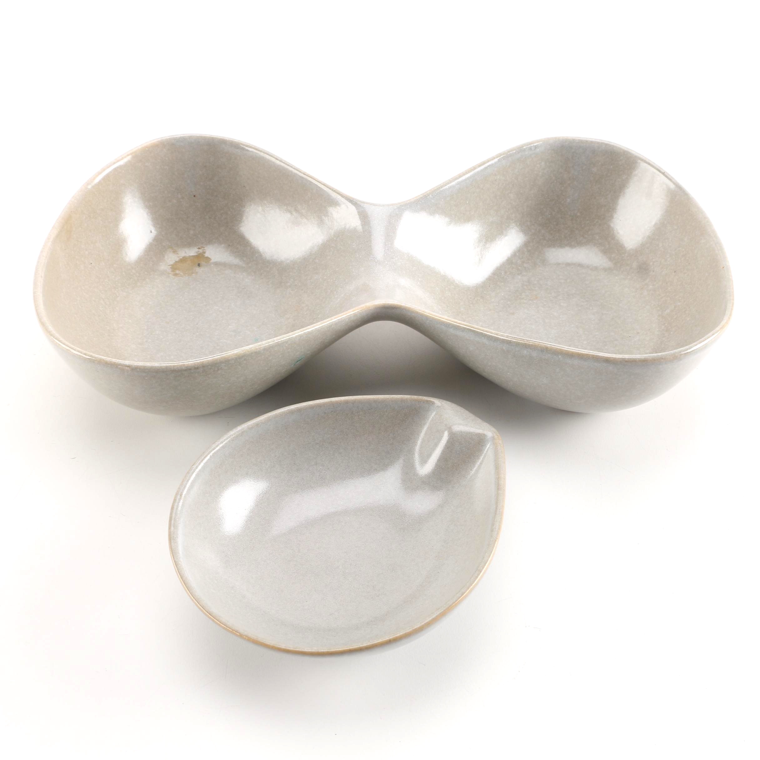 Roseville "Raymor Beach Gray" Tableware