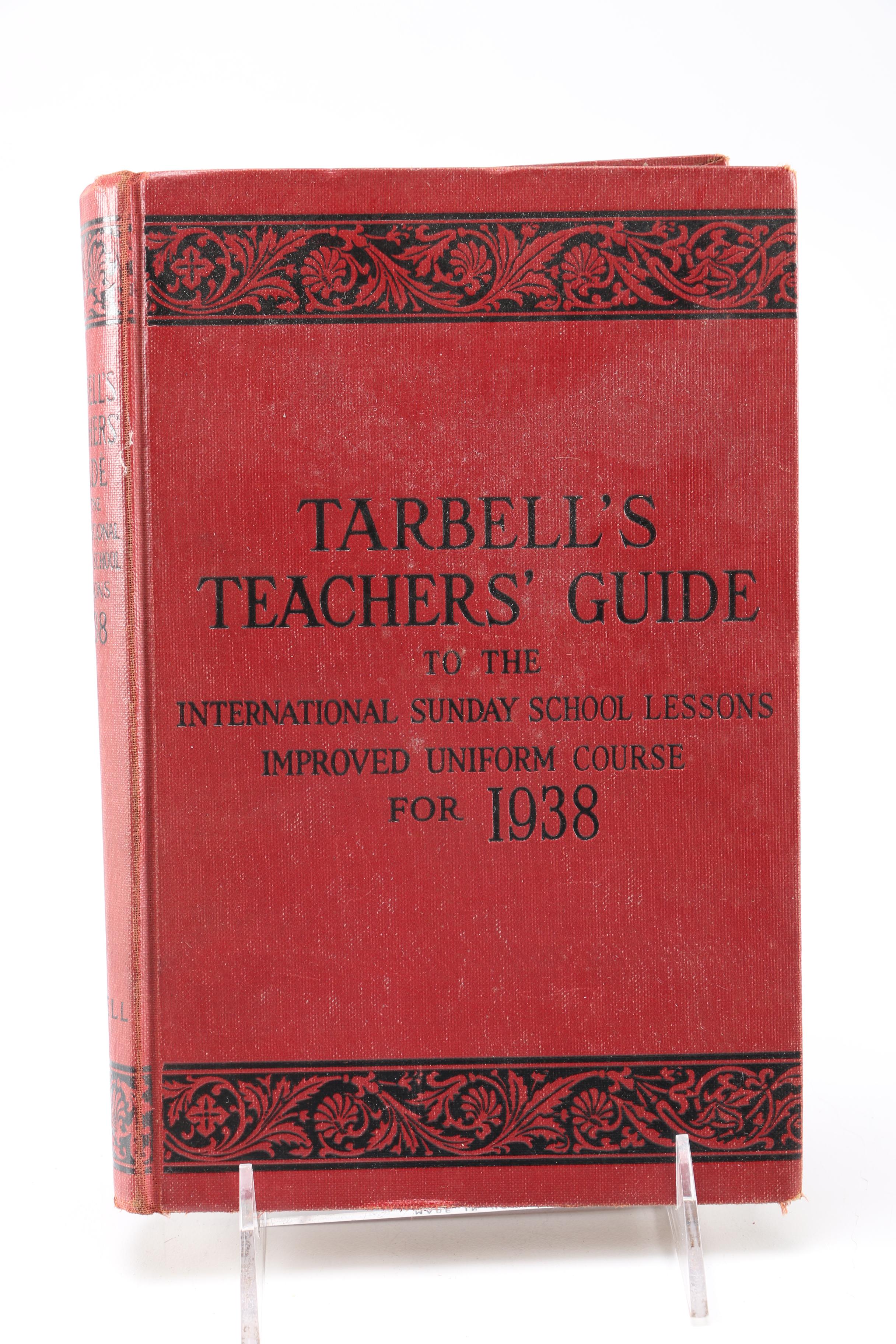 1928–1940 "Tarbell's Teachers' Guides" for Sunday School Teachers