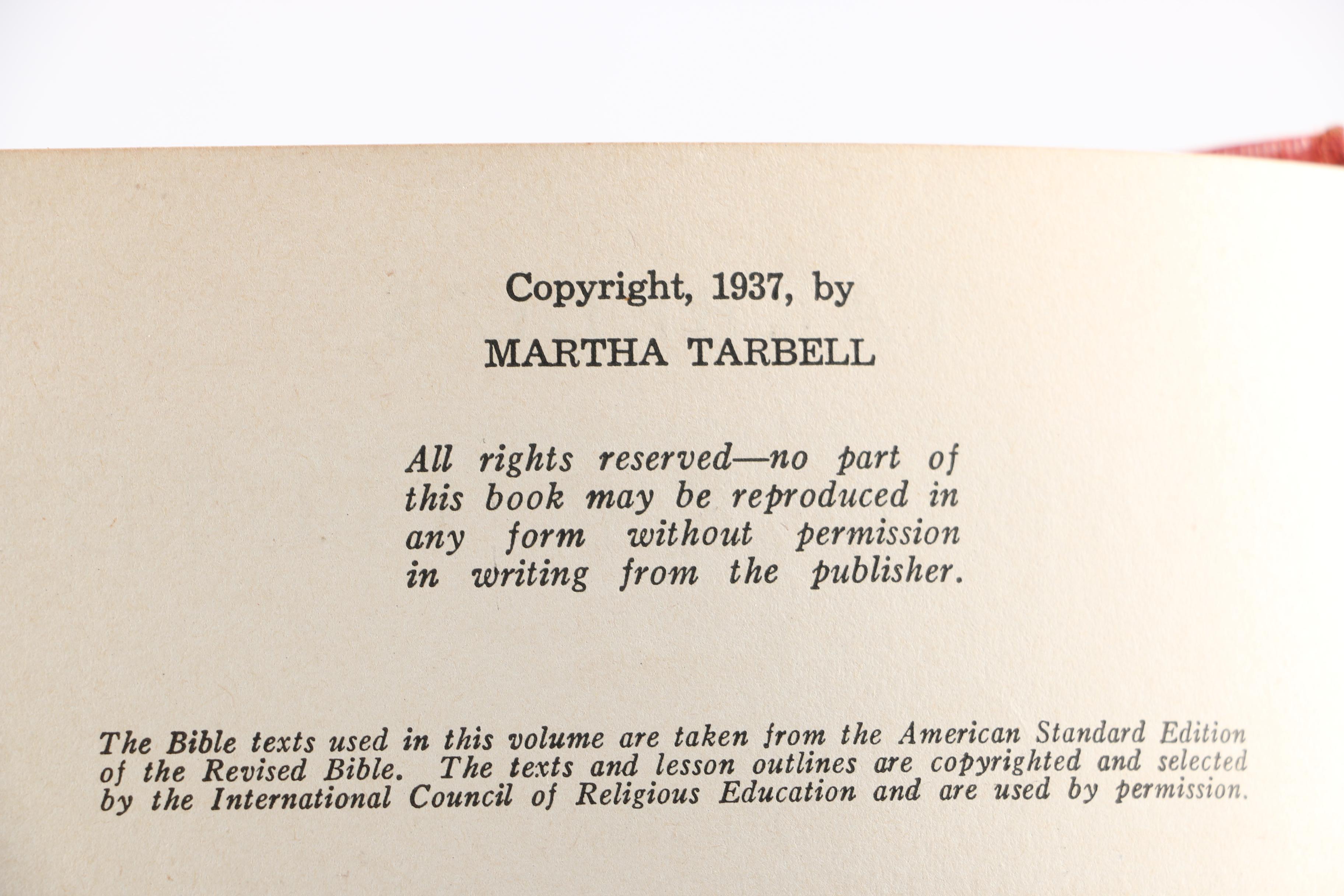 1928–1940 "Tarbell's Teachers' Guides" for Sunday School Teachers