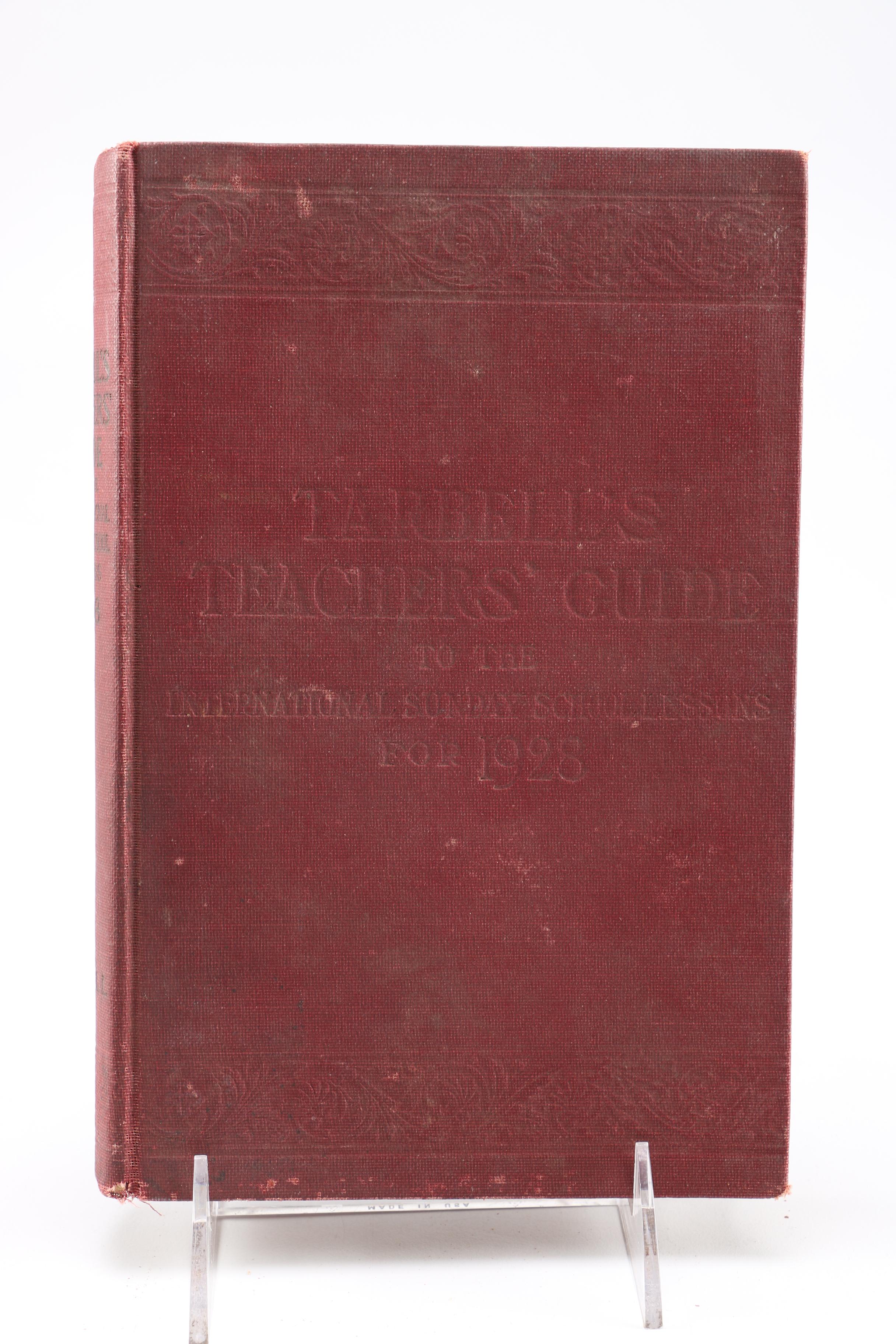 1928–1940 "Tarbell's Teachers' Guides" for Sunday School Teachers