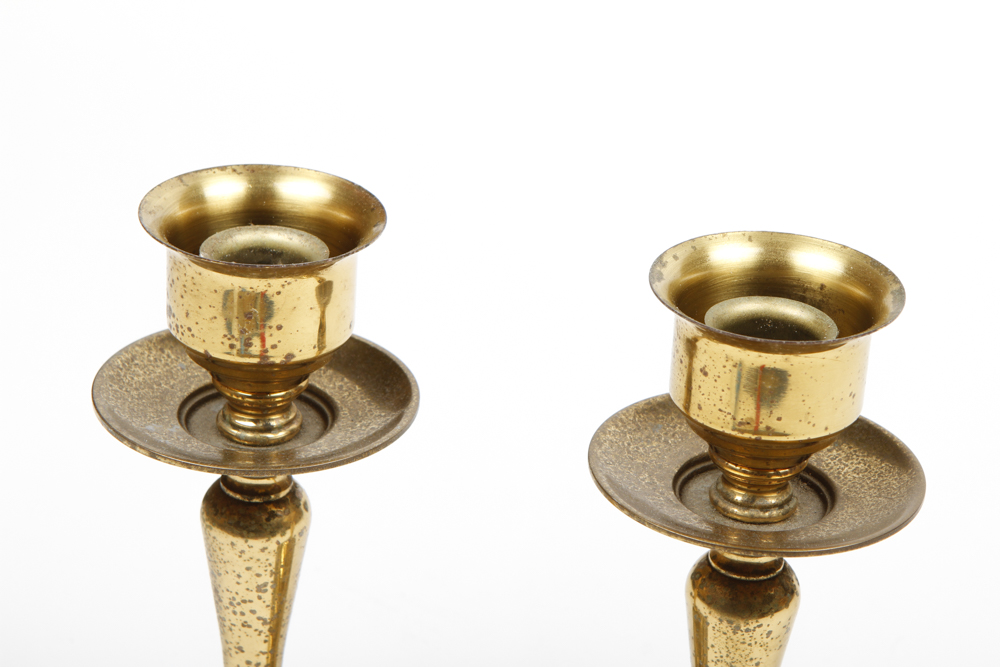 Brass Candleholders