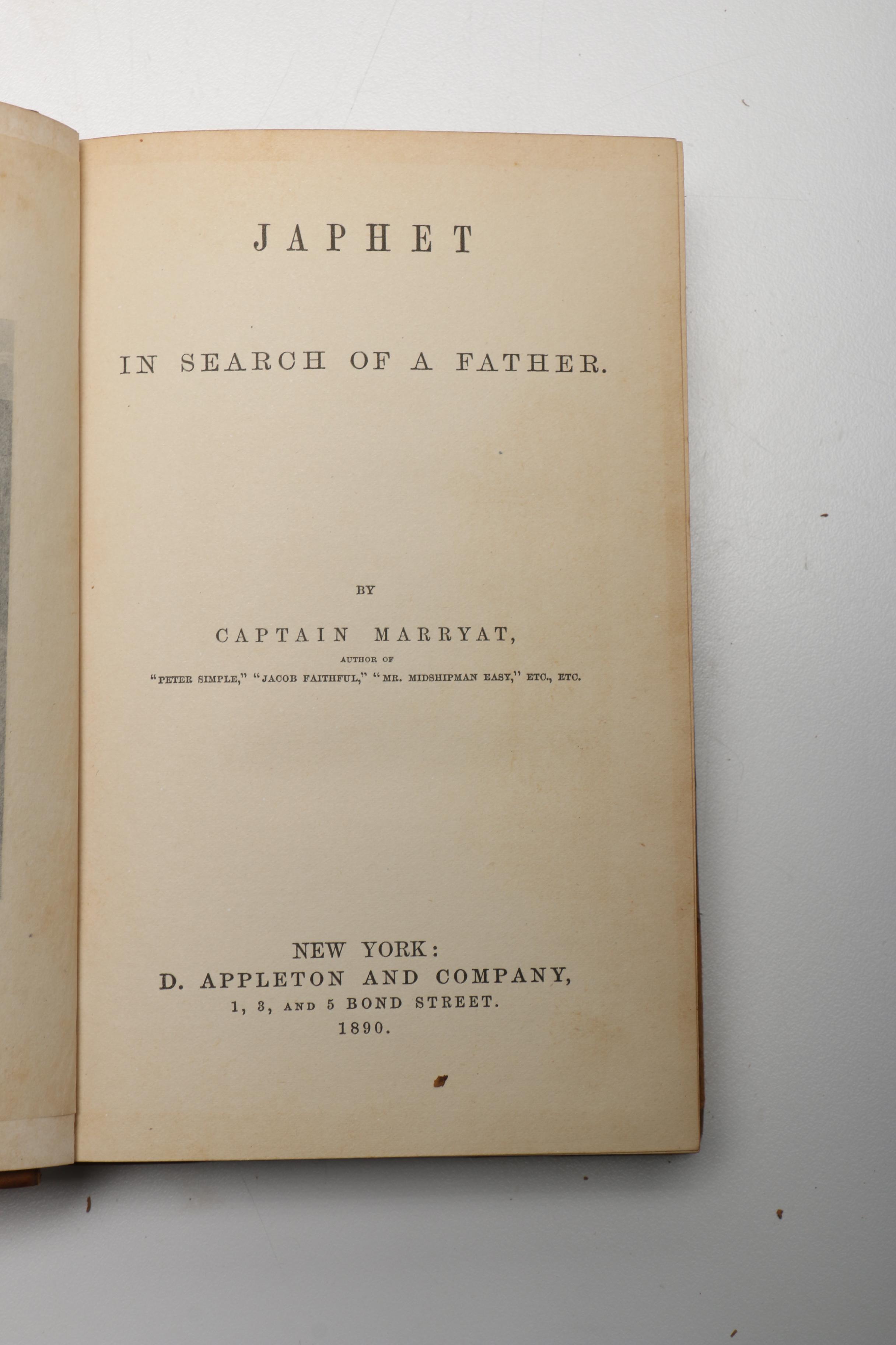 1887–1890 Captain Marryat Sea Stories