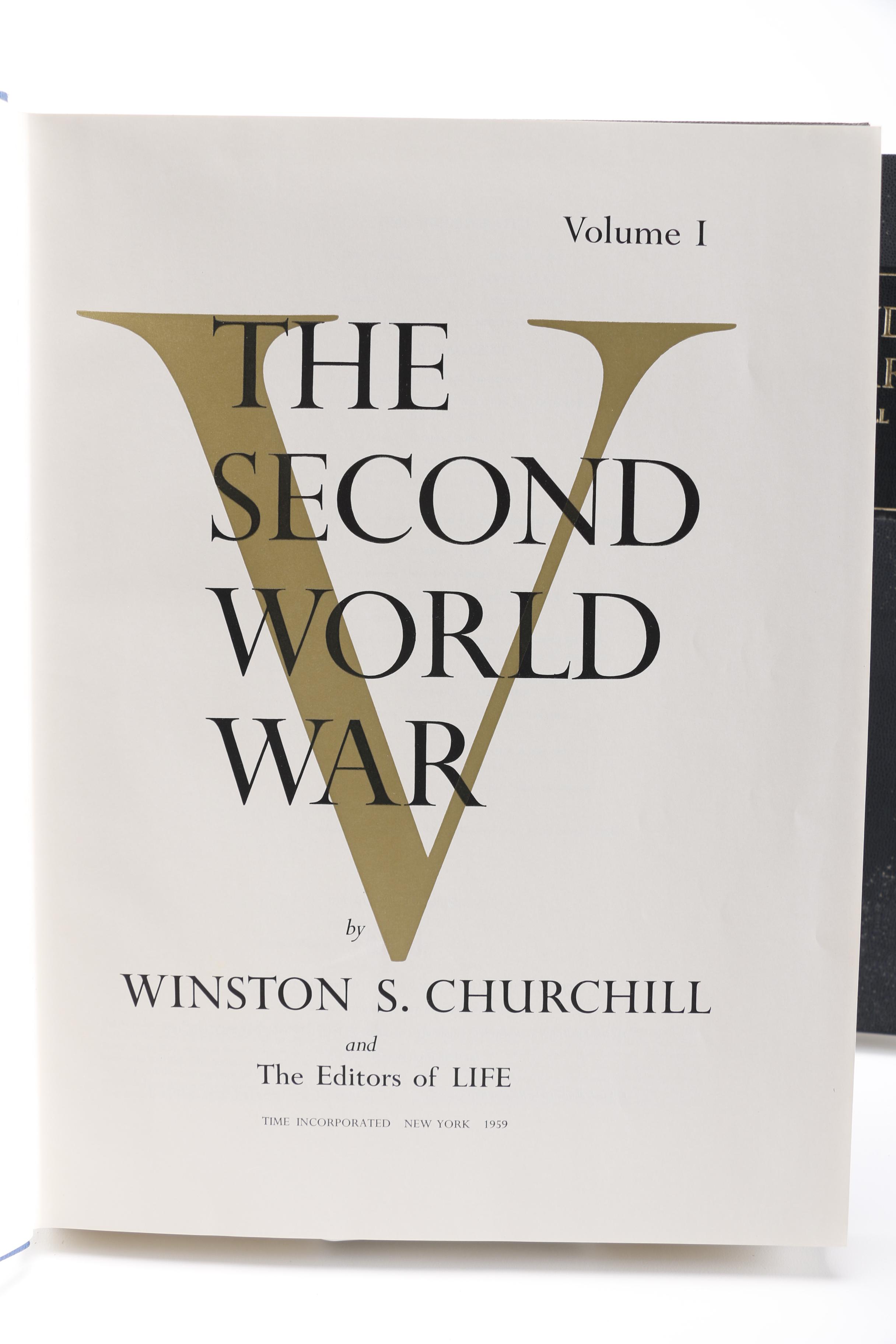 1959 Box Set "The Second World War" by Winston S. Churchill