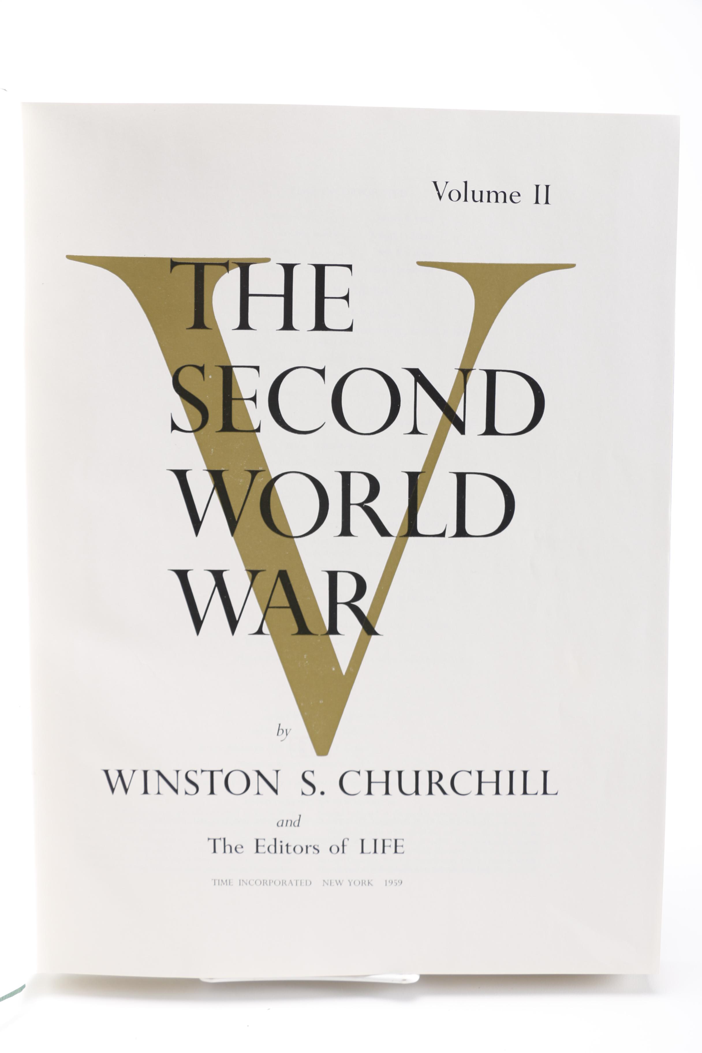 1959 Box Set "The Second World War" by Winston S. Churchill