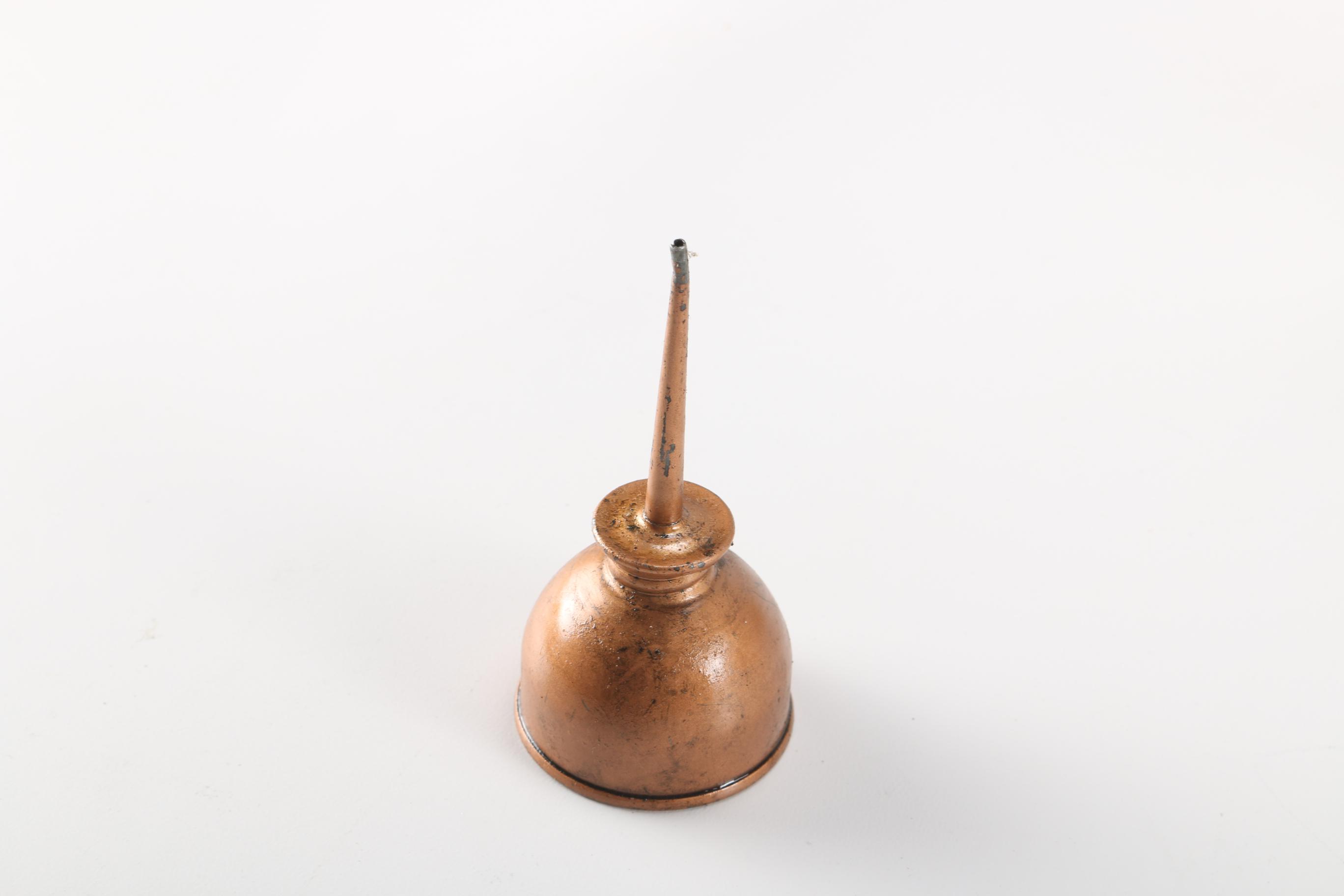 Vintage Oil Cans and Water Mister