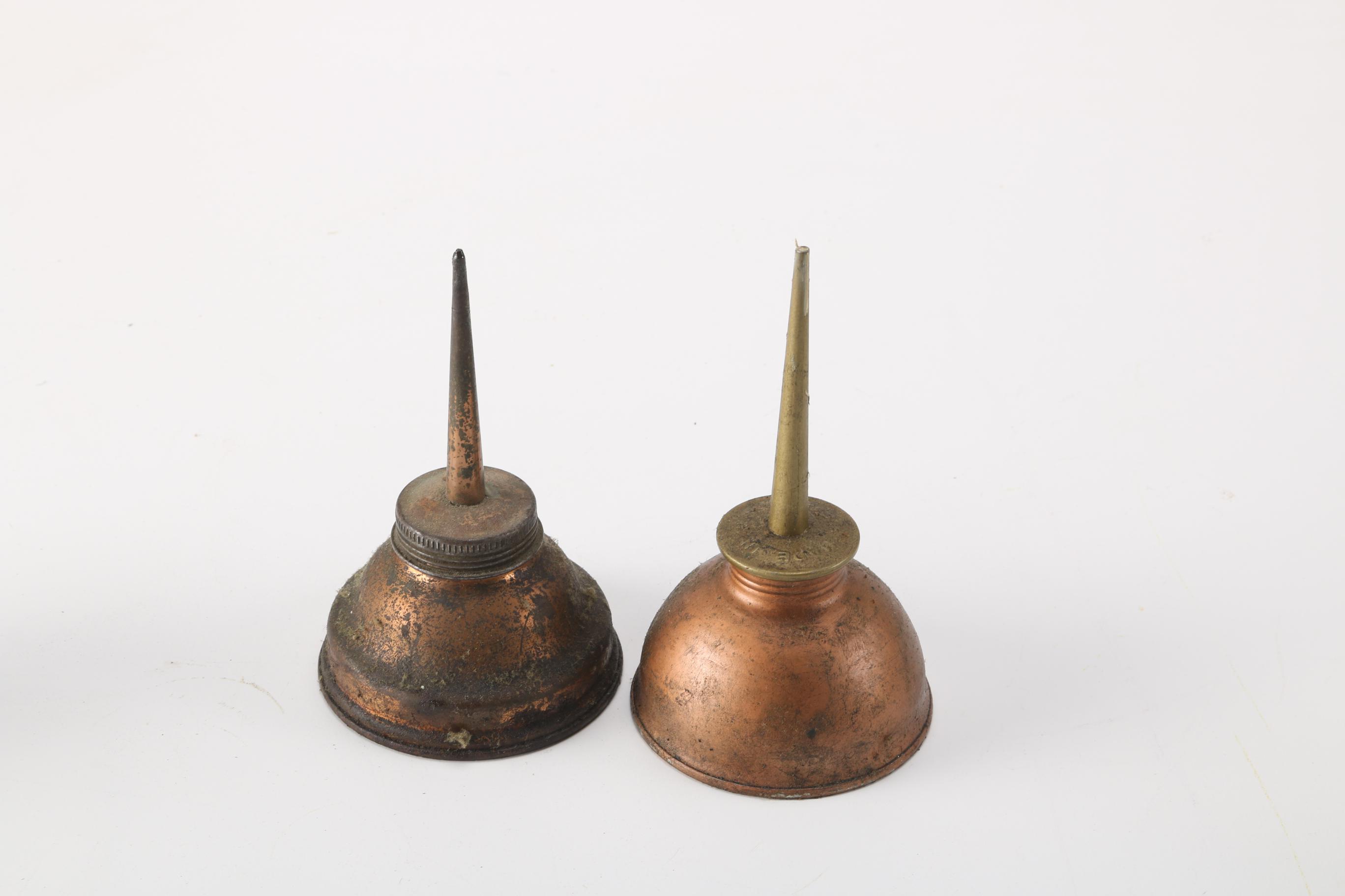 Vintage Oil Cans and Water Mister