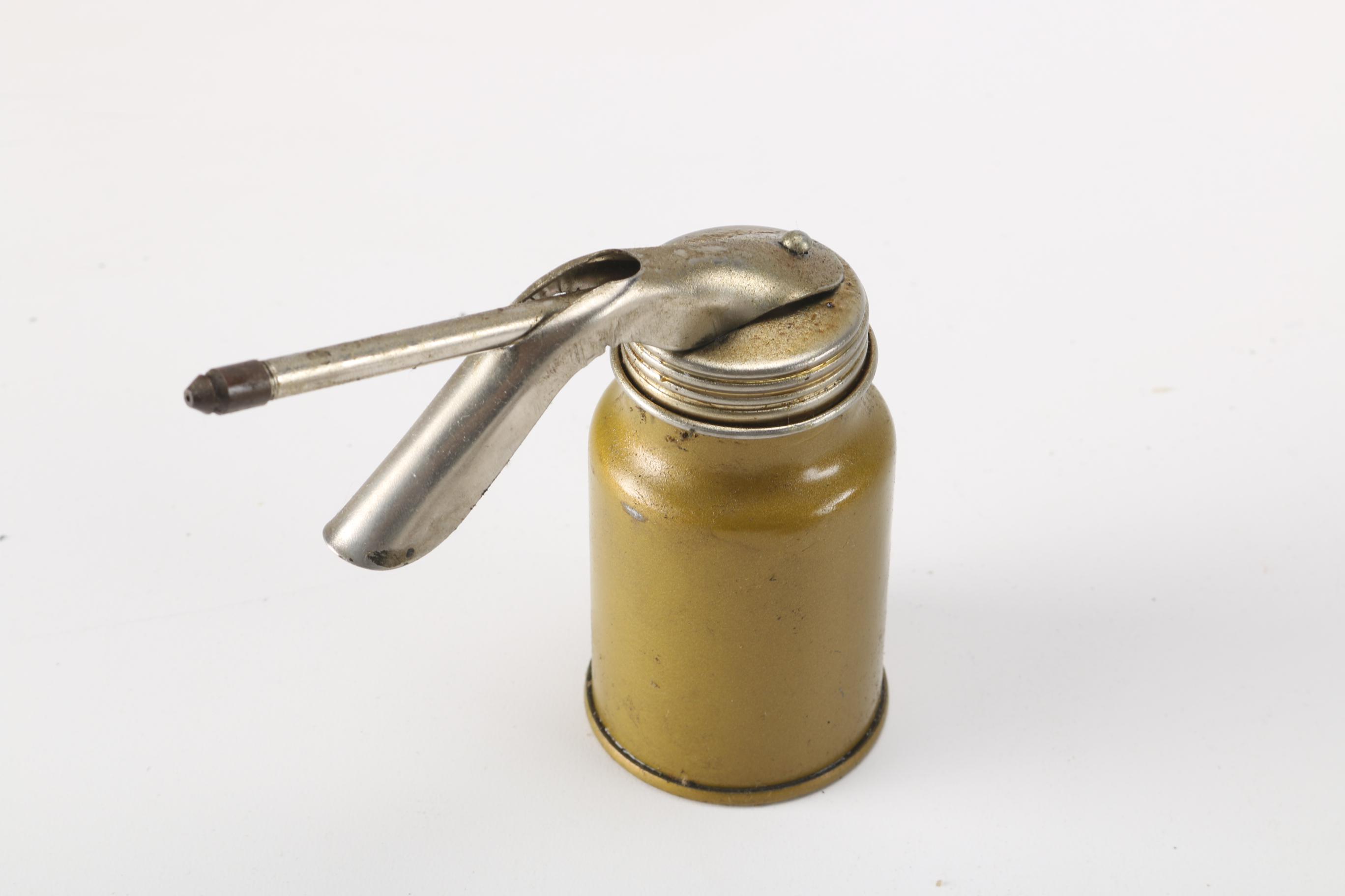 Vintage Oil Cans and Water Mister