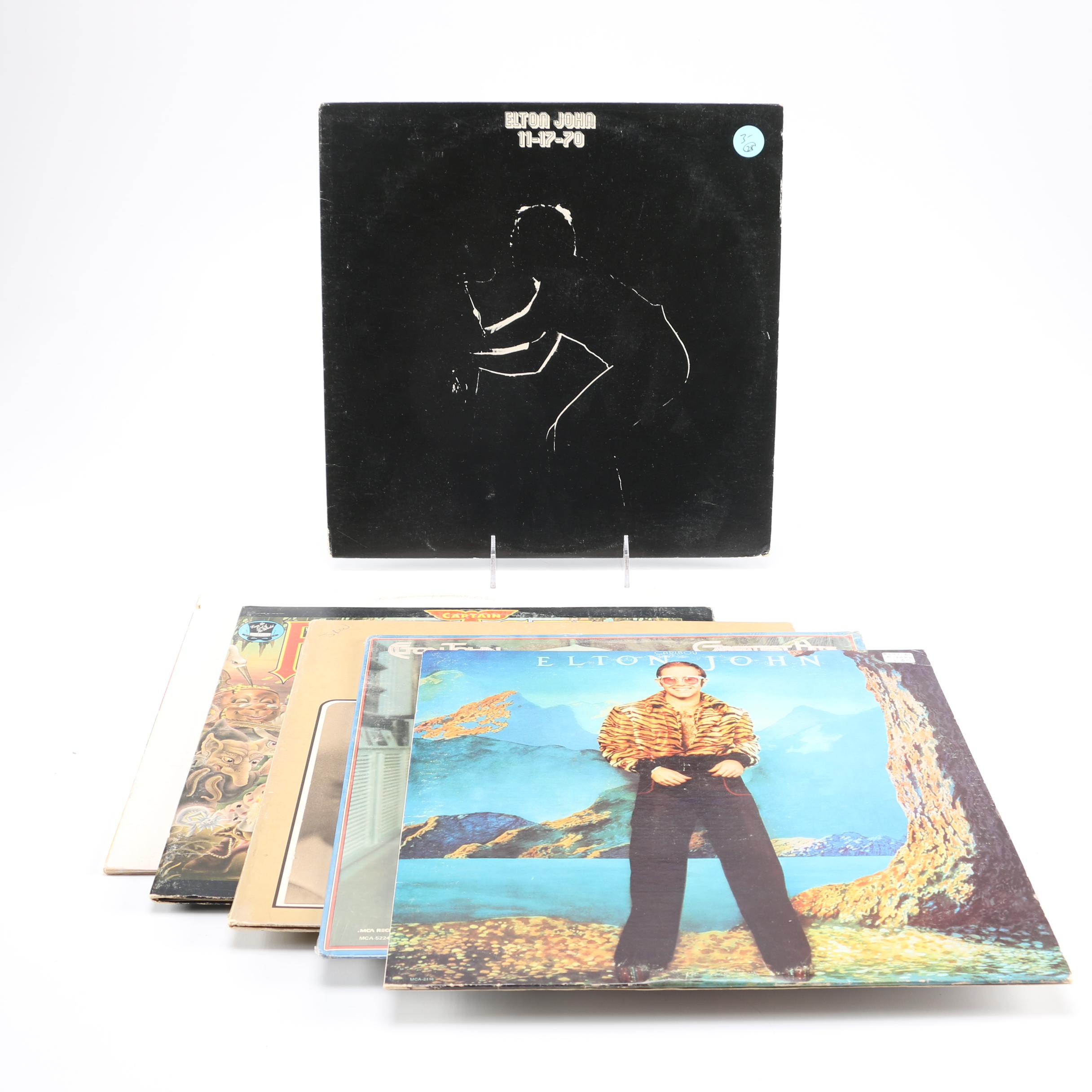 "Captain Fantastic" and Other Elton John LPs