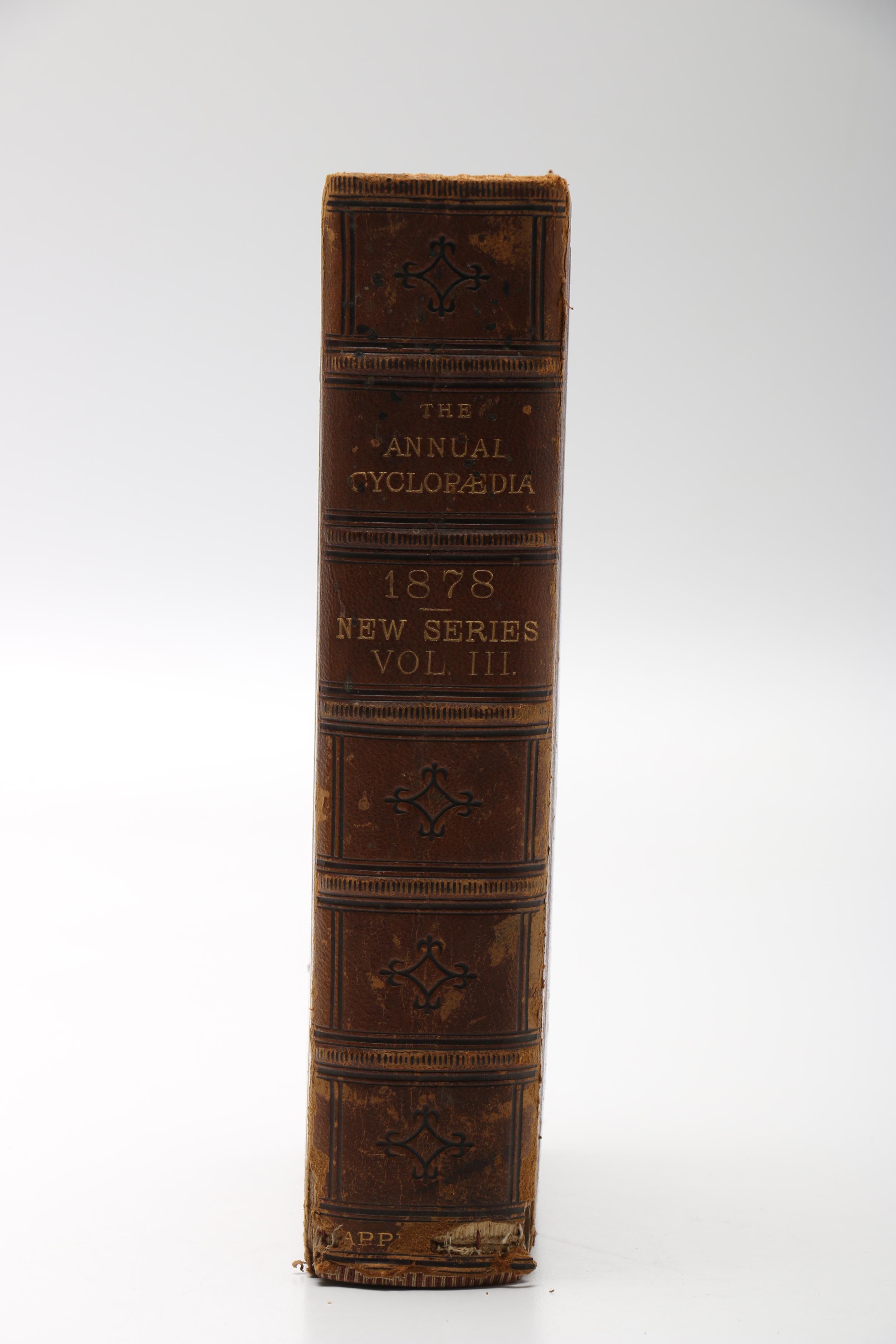"The Annual Cyclopedia" Volume II and III